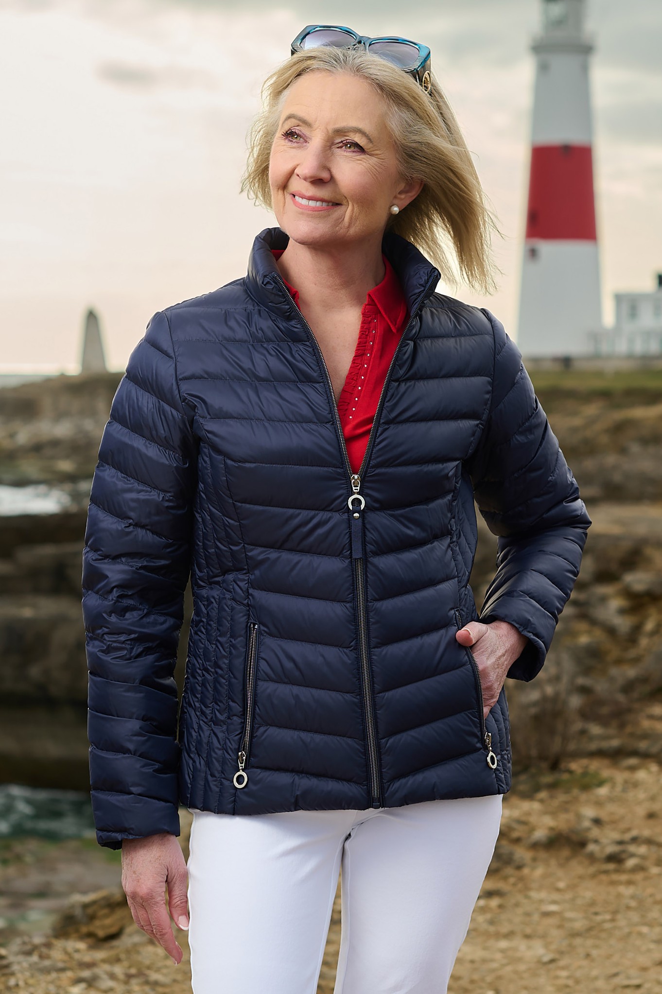 Frandsen Jensine Down Jacket Navy 69