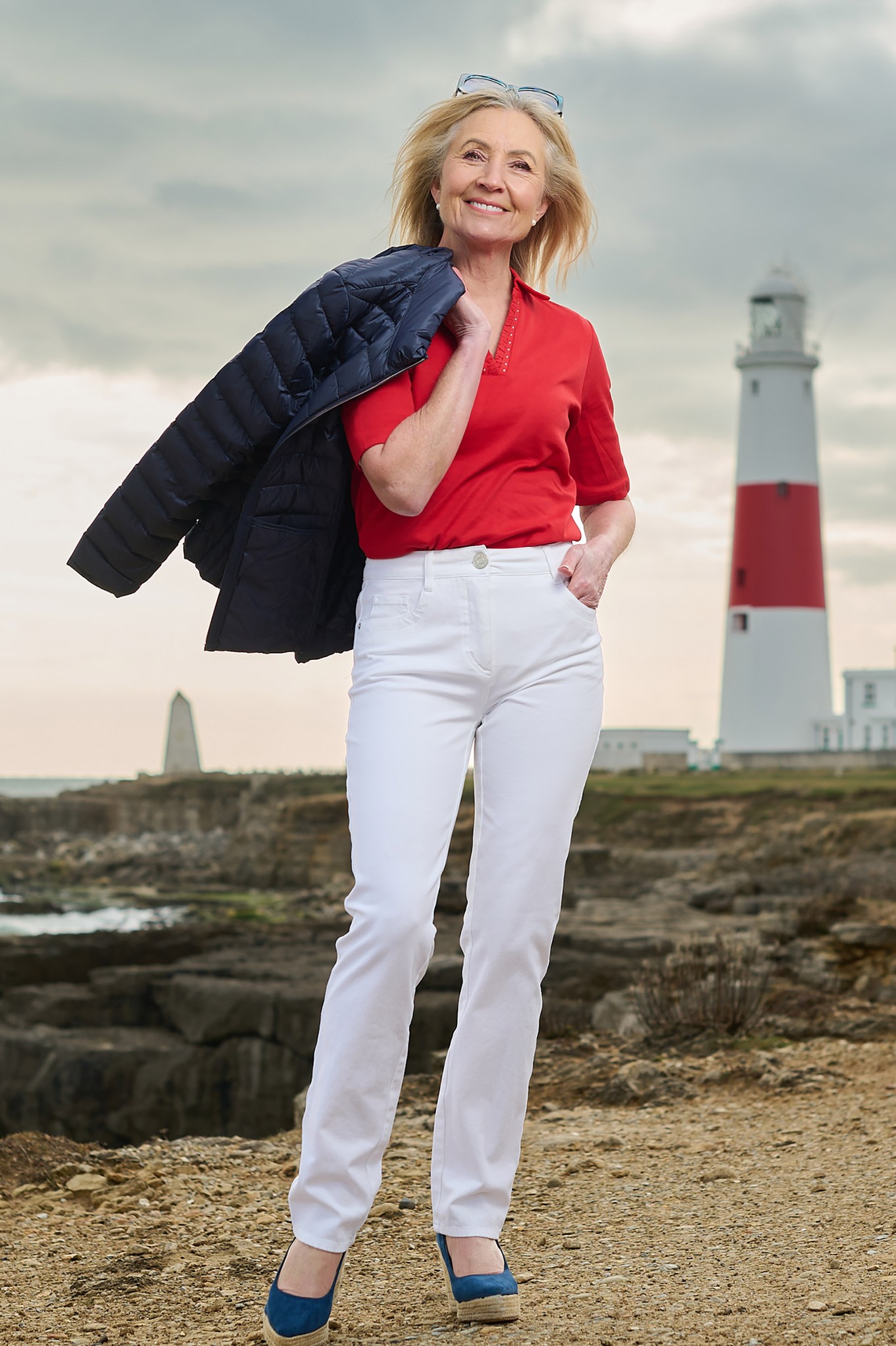 Robell Sonja Denim Jean White 10