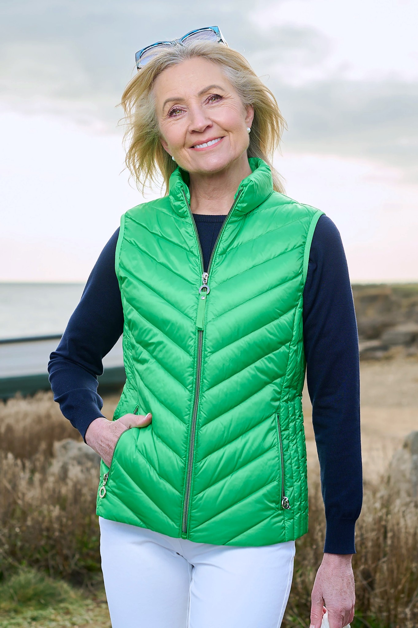 Frandsen Jensine Down Gilet Emerald Isle 83