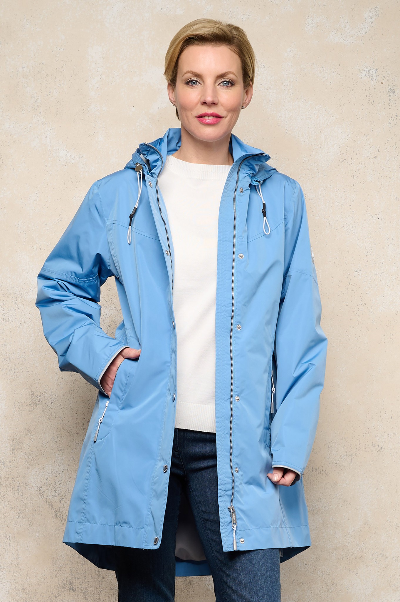 Frandsen Fianna Technical Coat Cornflower Blue 60