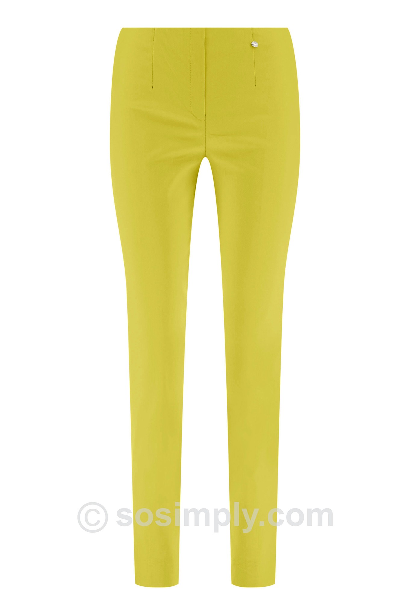 Robell Marie Full Length Trouser Sunshine 200