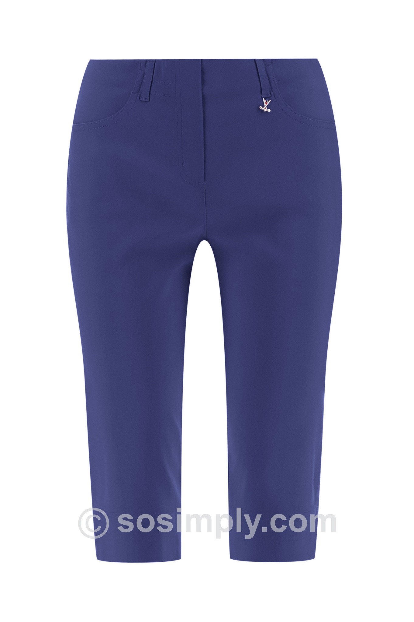 Robell Lexi 05 Golfing Shorts Ink Blue 661