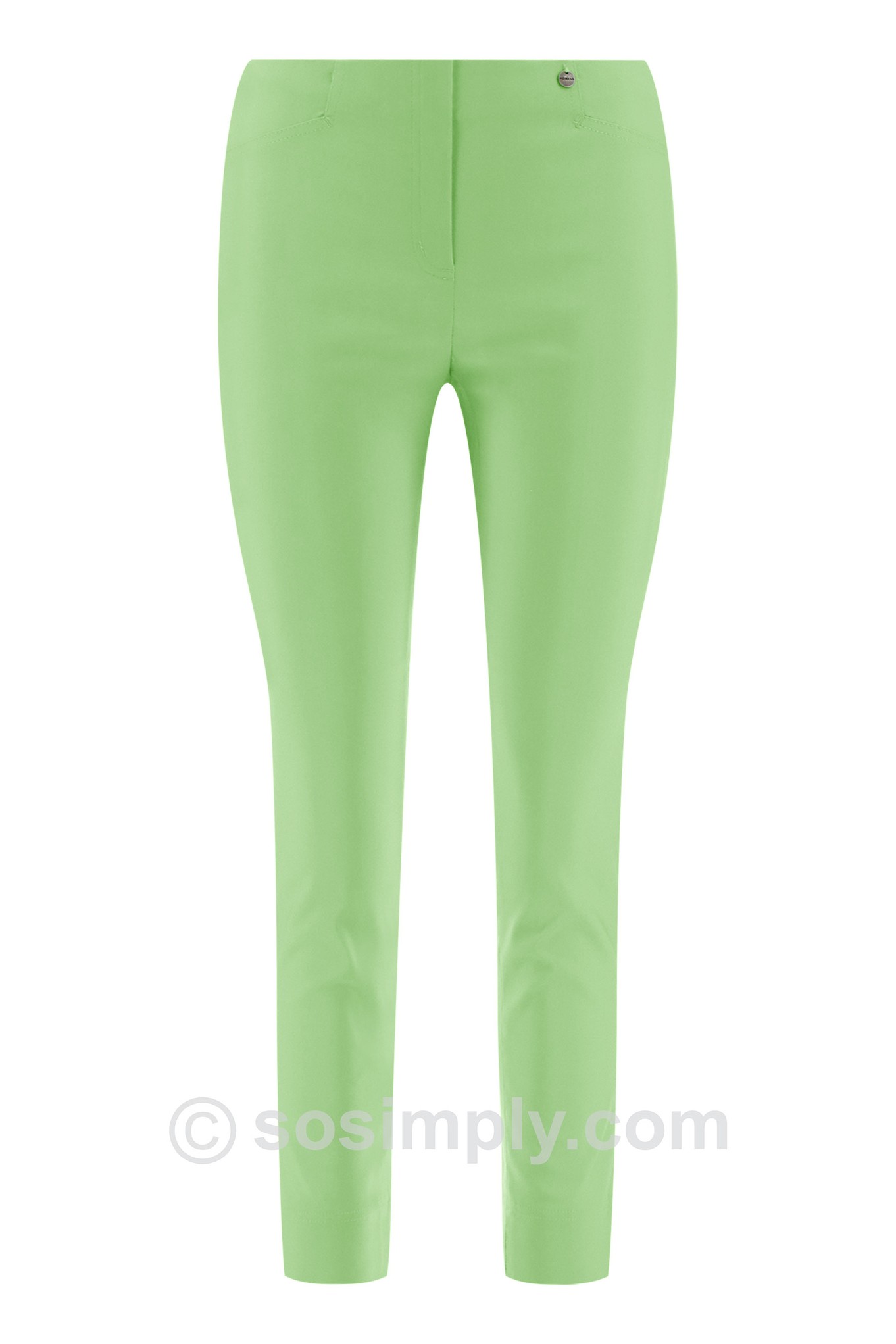 Robell Rose 09 Ankle Grazer Pistachio Green 812