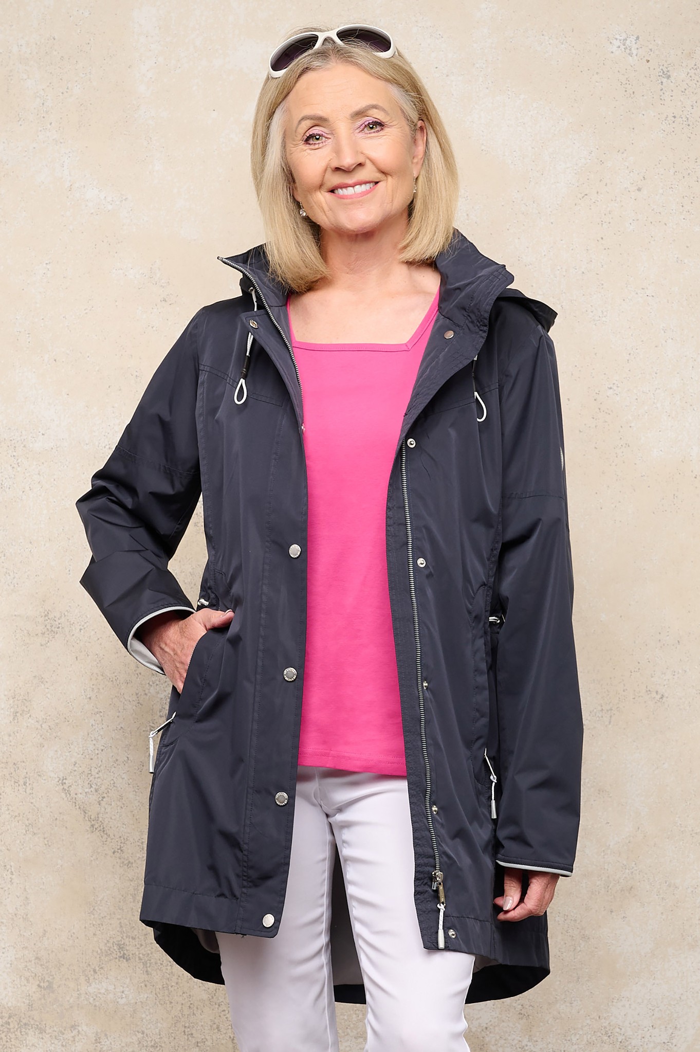 Frandsen Fianna Technical Coat Navy 69