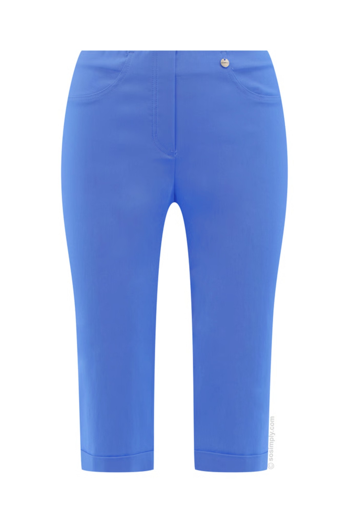 Robell Bella 05 Shorts Marina Blue 621