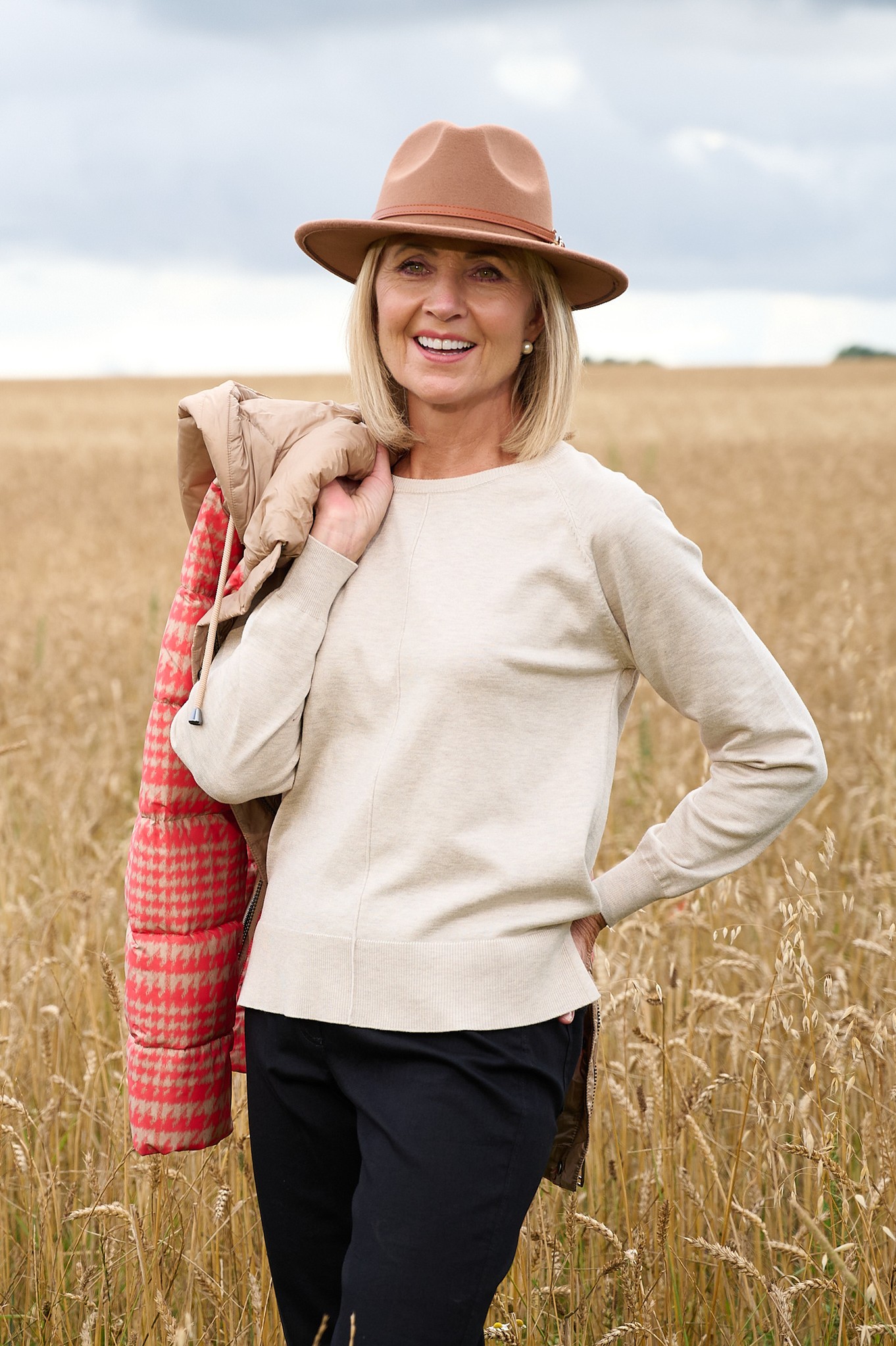 Sunday Edia Soft Knit Jumper Natural 1411