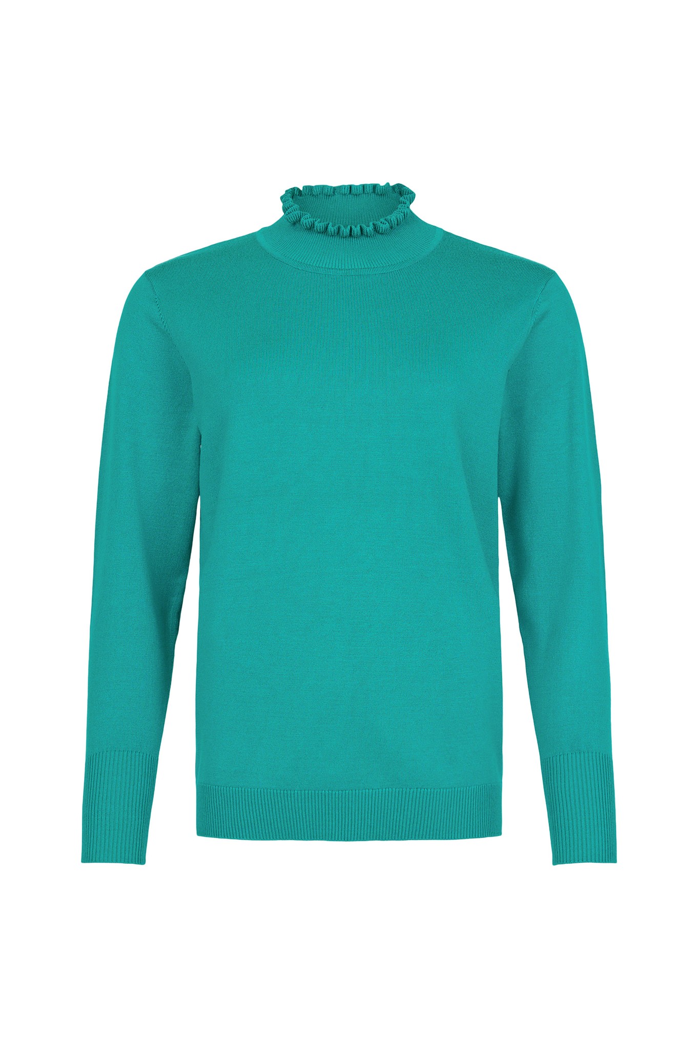 Sunday Ruched Neck Jumper Lapis 741