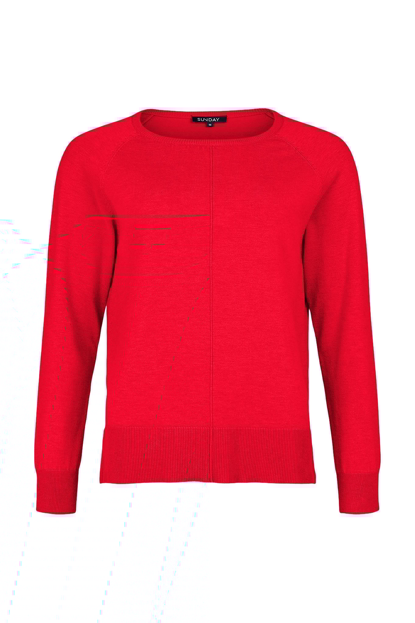Sunday Edia Soft Knit Jumper Rosa Red 461