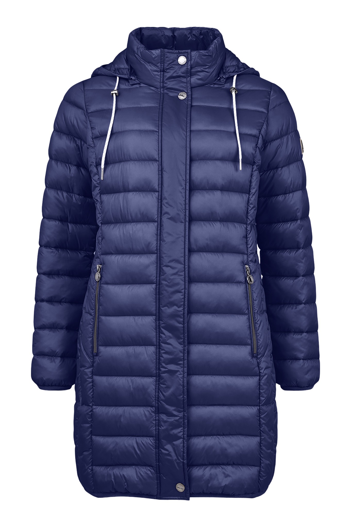 Frandsen Devonna Hooded Down Coat Navy 69
