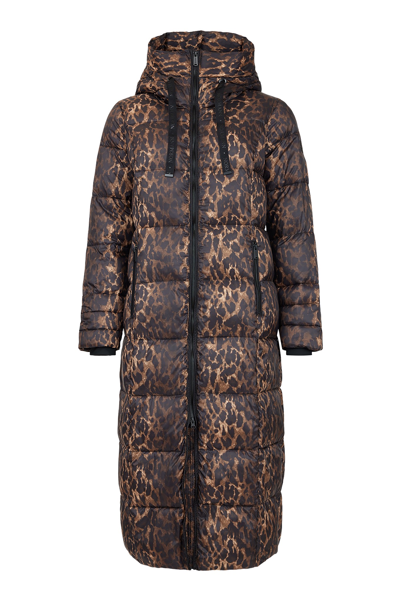 Normann Anikki Animal Longline Padded Coat, 4339-4557 Normann Anikki Animal Longline Padded Coat, 4339-4557