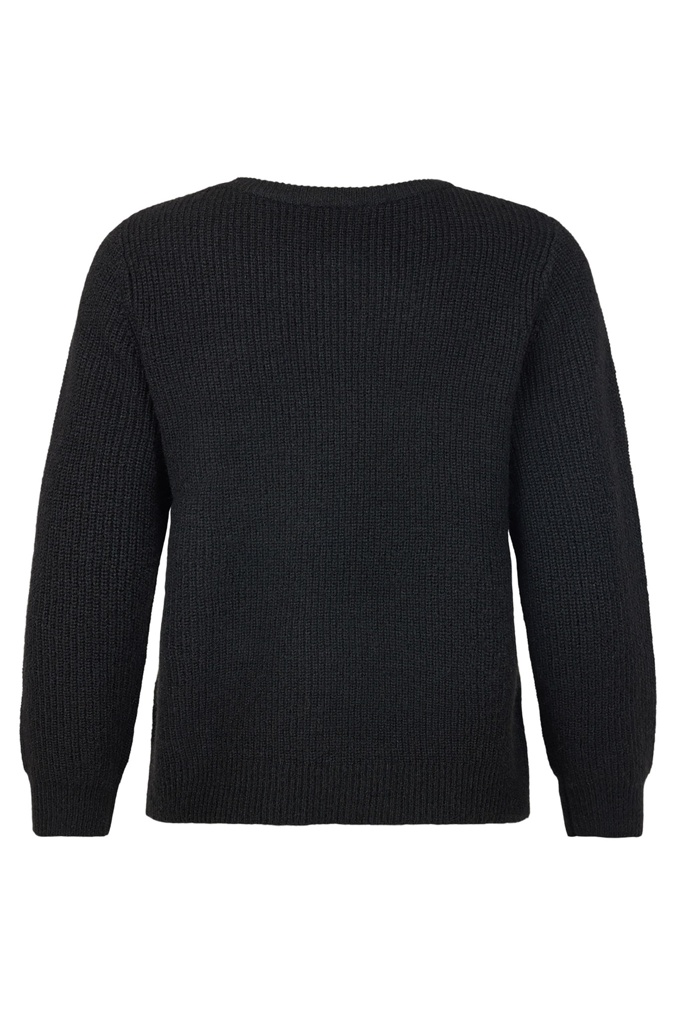 ÉPINE PARIS knit black⭐︎épine paris ribbon zip knit color