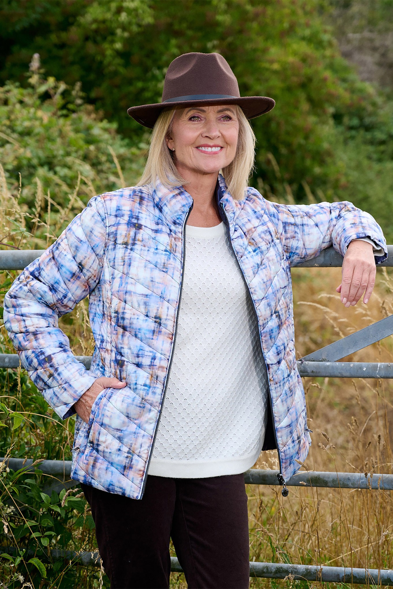 Frandsen Joanie Reversible Jacket Royal Blue / Navy 6769