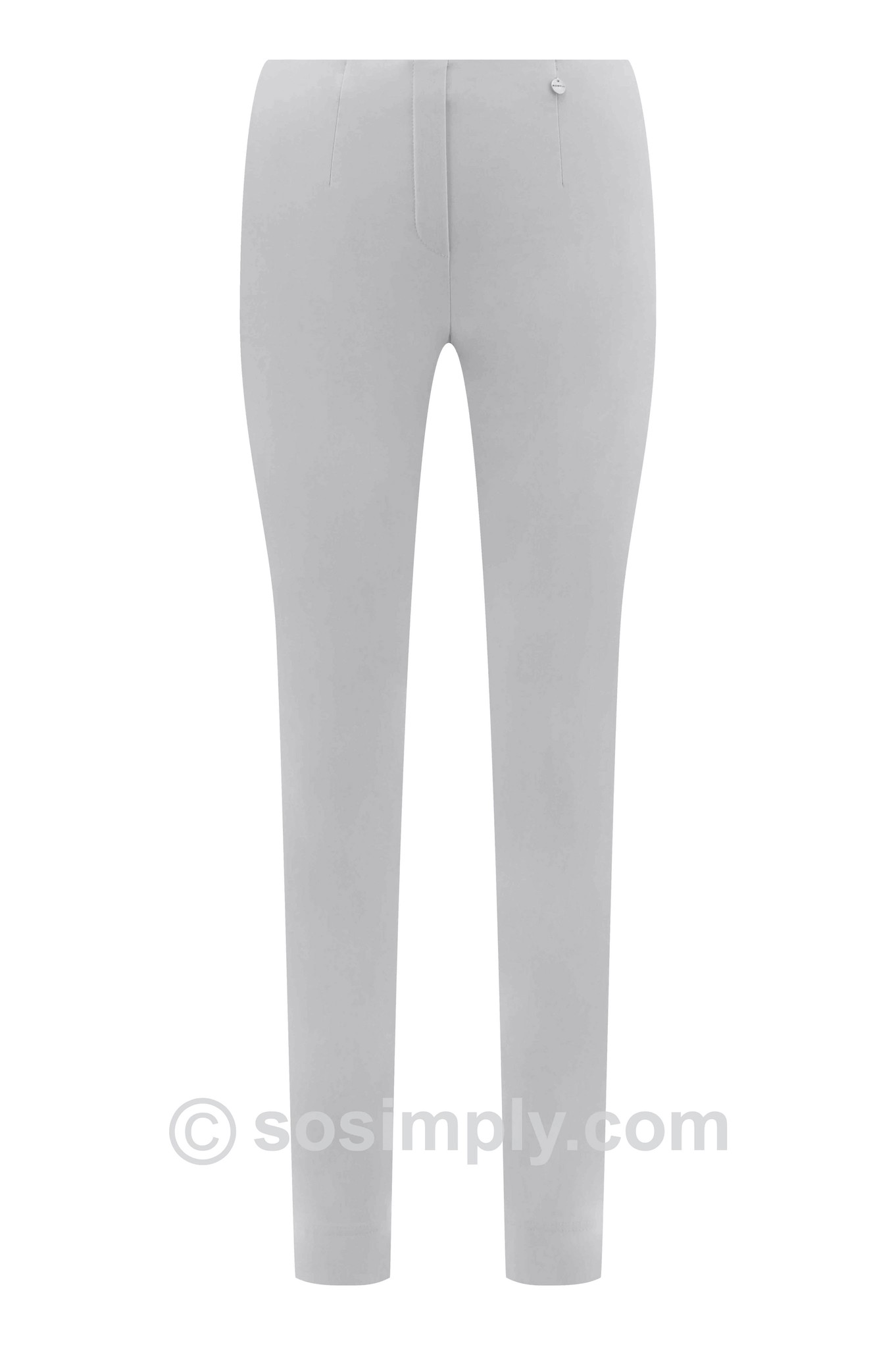 Robell Marie Petite Winter Weight Trousers Artic Grey 923
