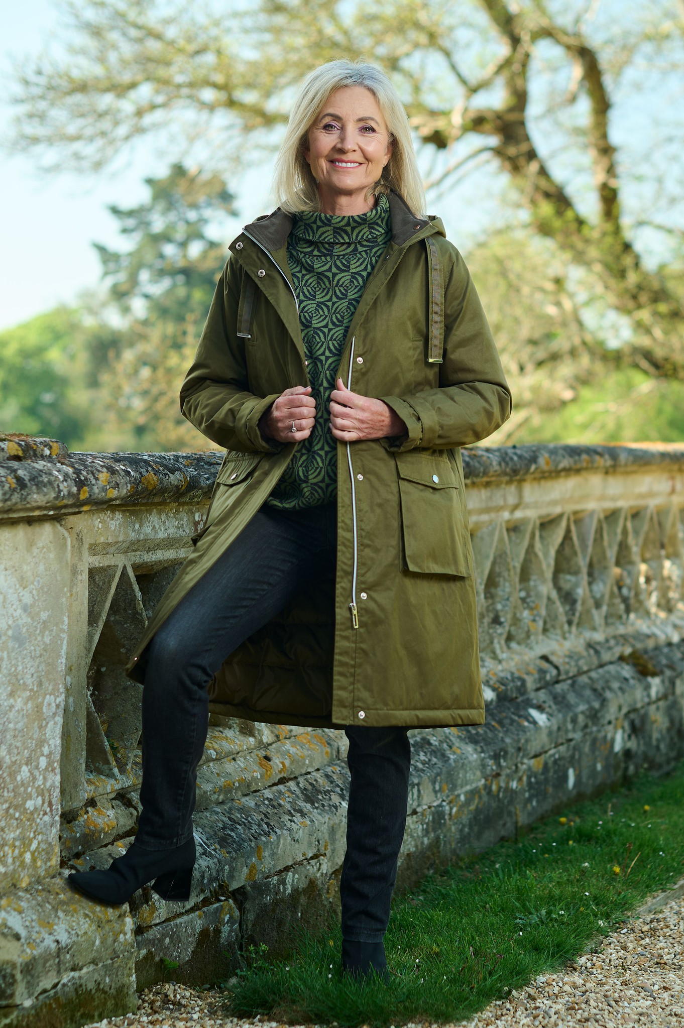 Normann Lander Wax Cotton Jacket Olive 88