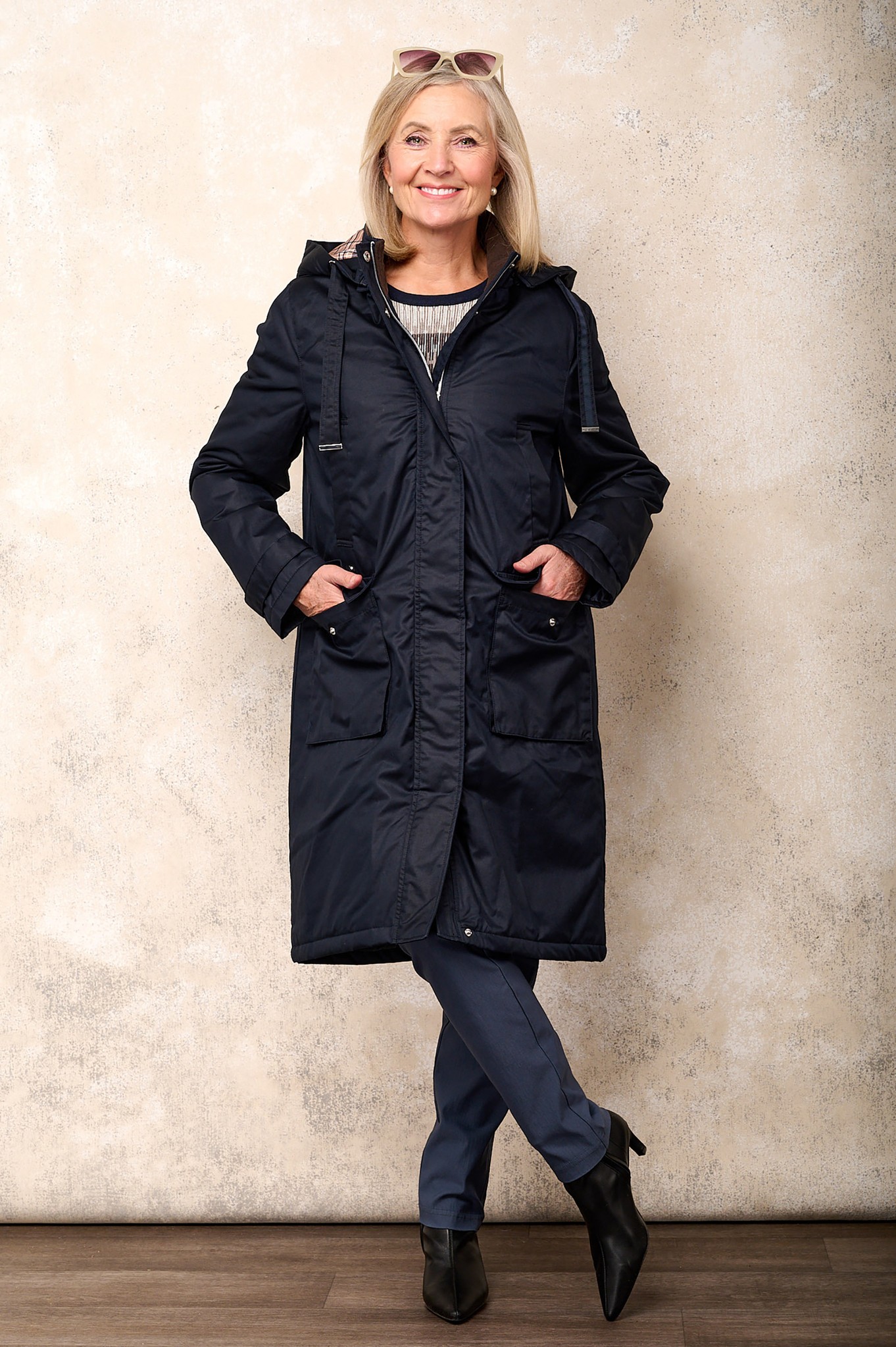 Normann Lander Wax Cotton Jacket Navy 69