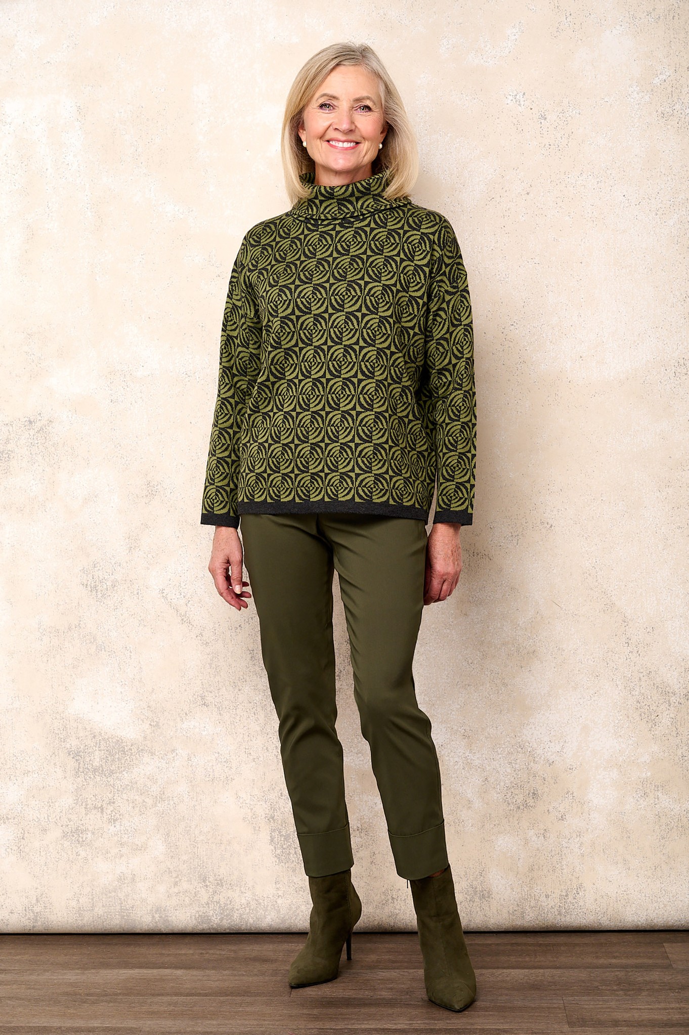 Robell Bella 09 Ankle Grazer Woodland Green 884