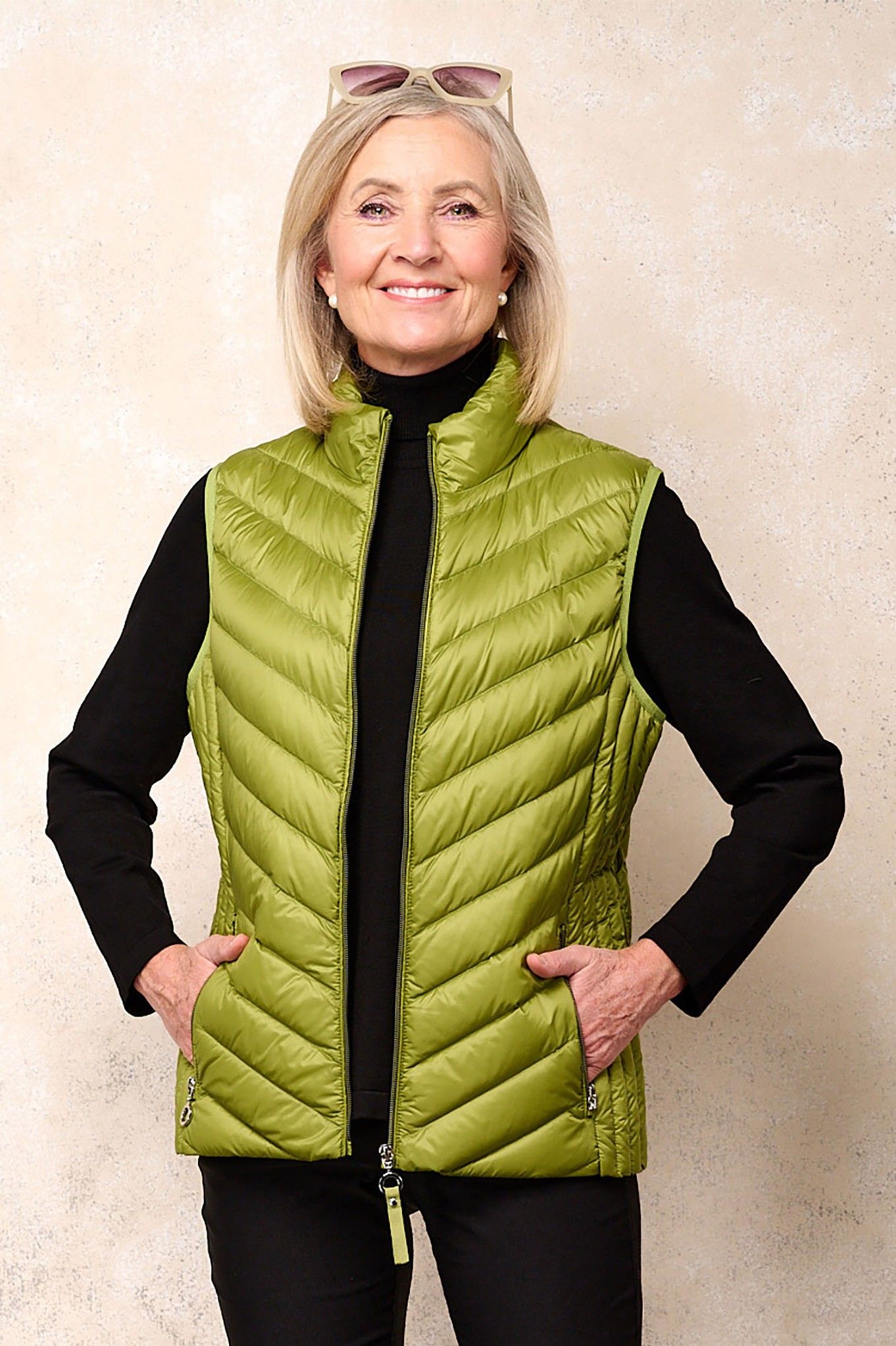 Frandsen Jensine Down Gilet Fern Green 86