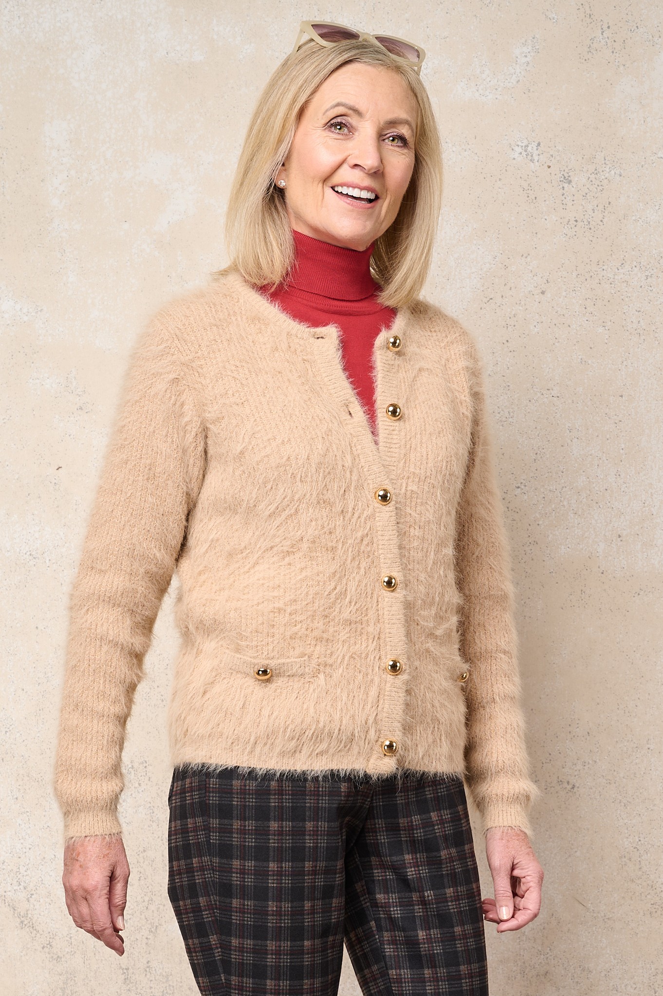 Sunday Verda Knit Cardigan Camel 151
