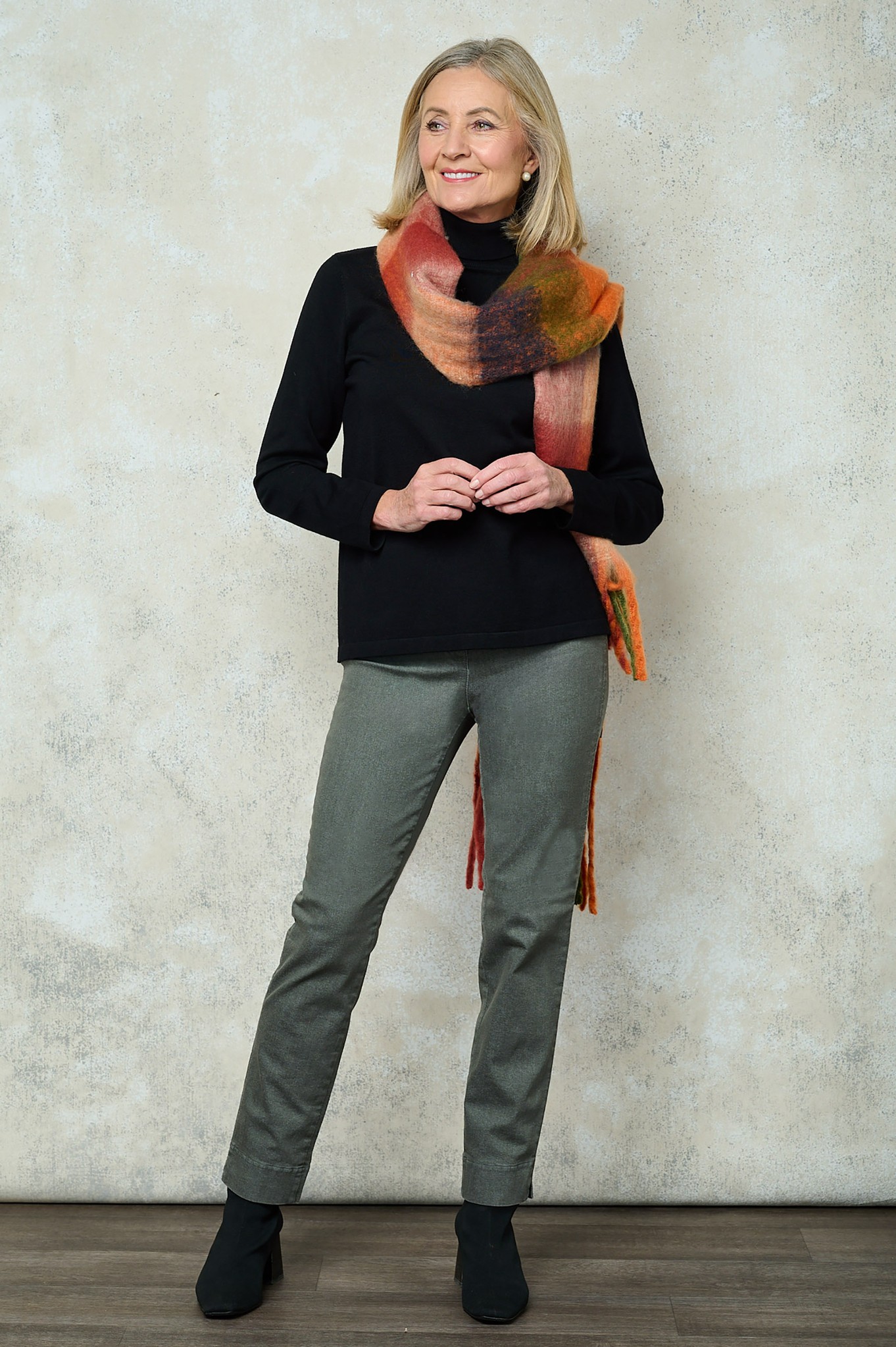 Robell Marie Denim Jean Green 89