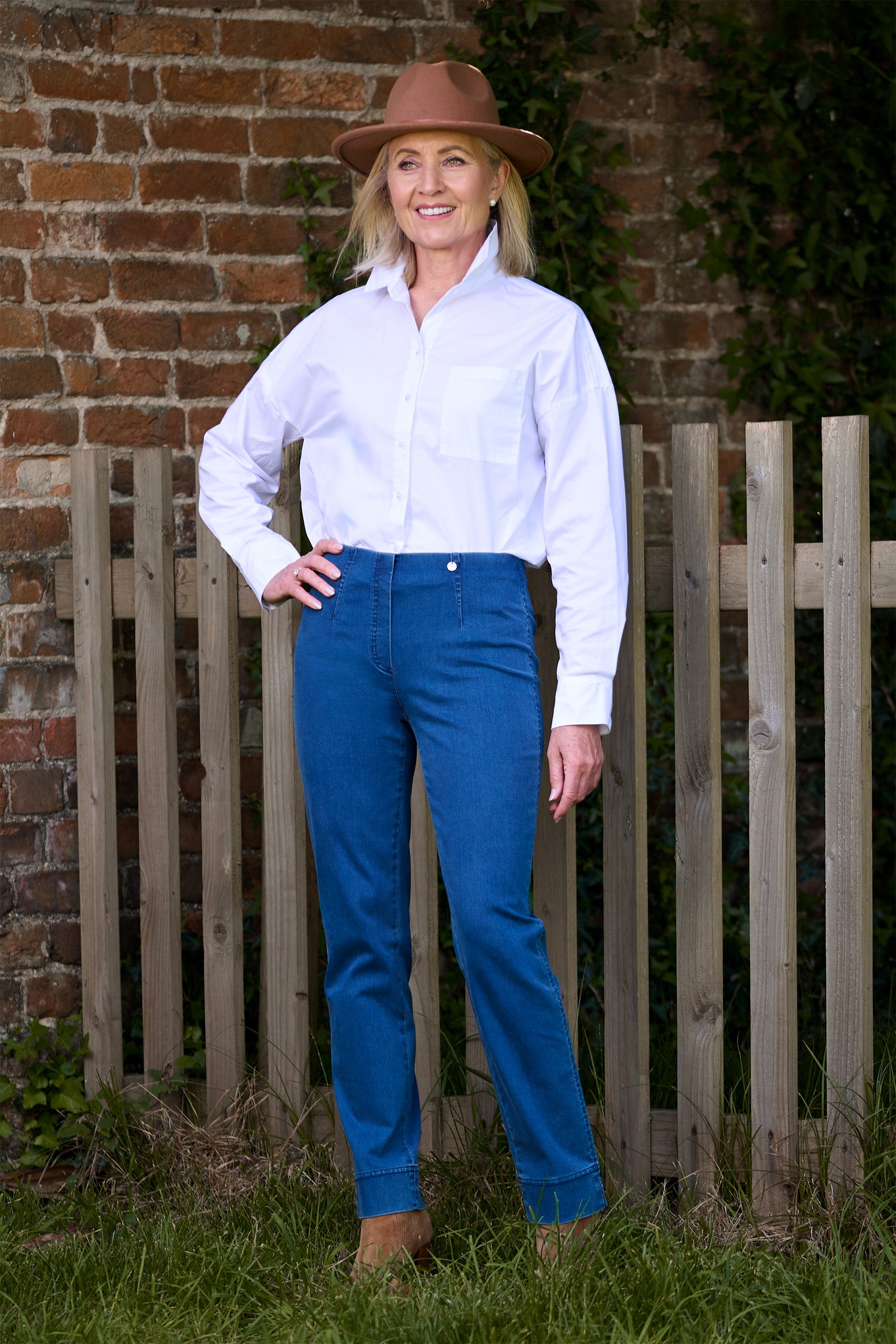 Robell Marie Denim Jean Natural Denim 64