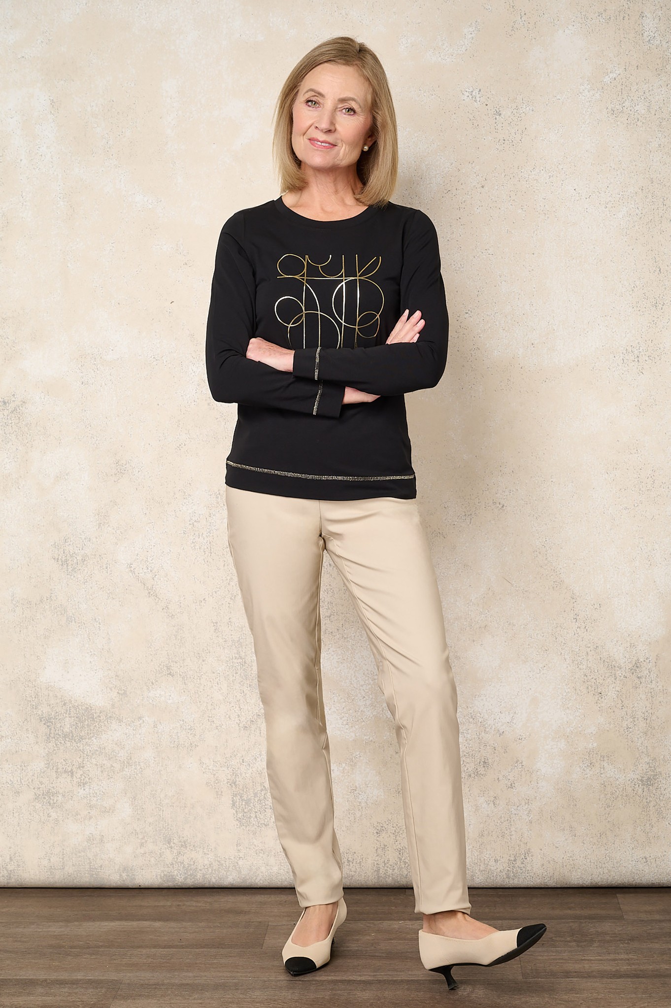 Robell Bella Winter Weight Trousers Autumn Blonde 130