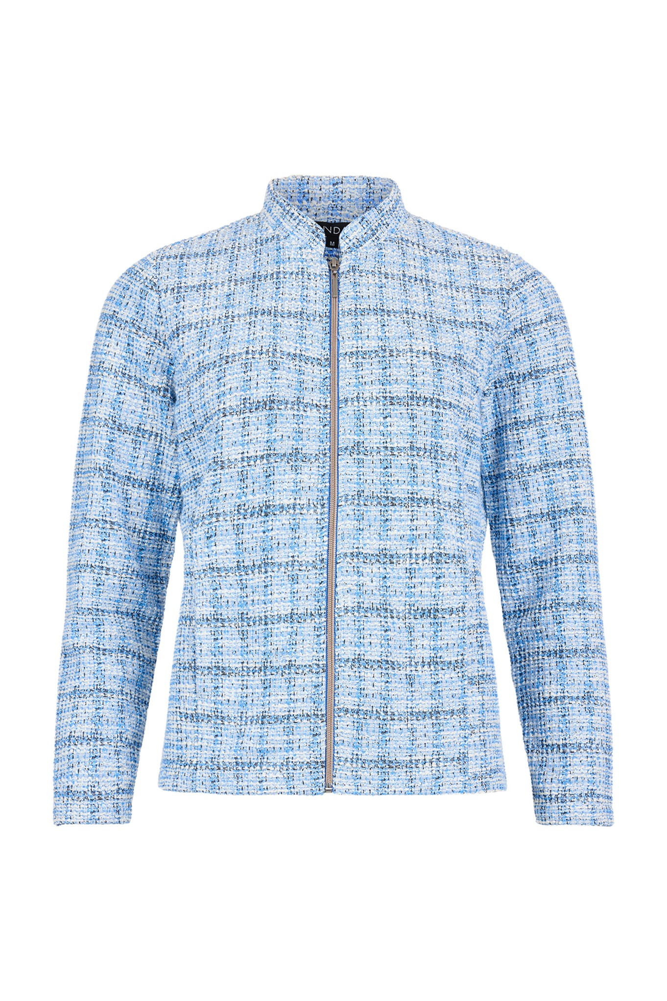 ジャケット・アウター ella selectshop shaggy jacquard blouson ella