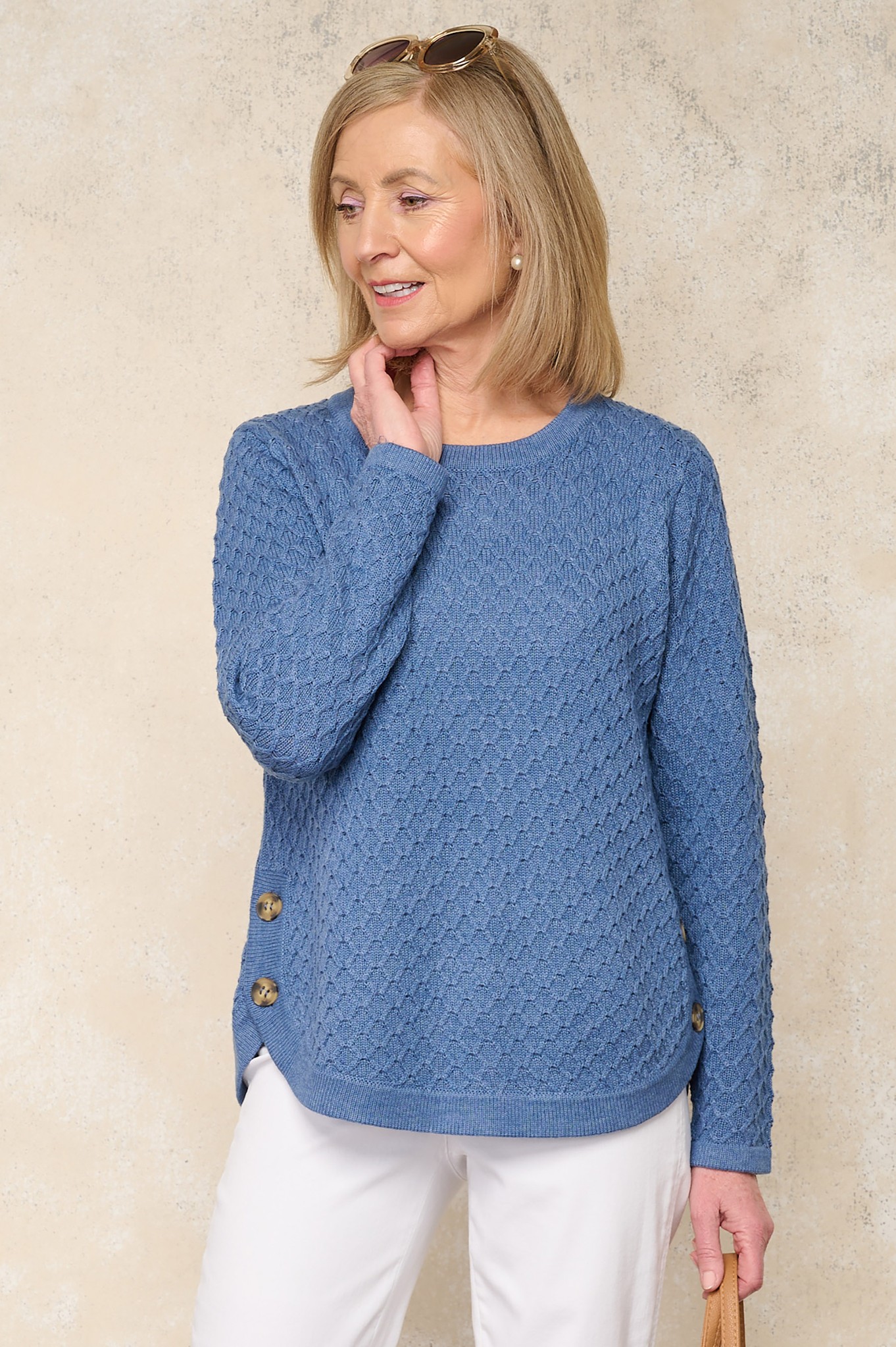 Sunday Ginette Jumper Marina Blue 6411