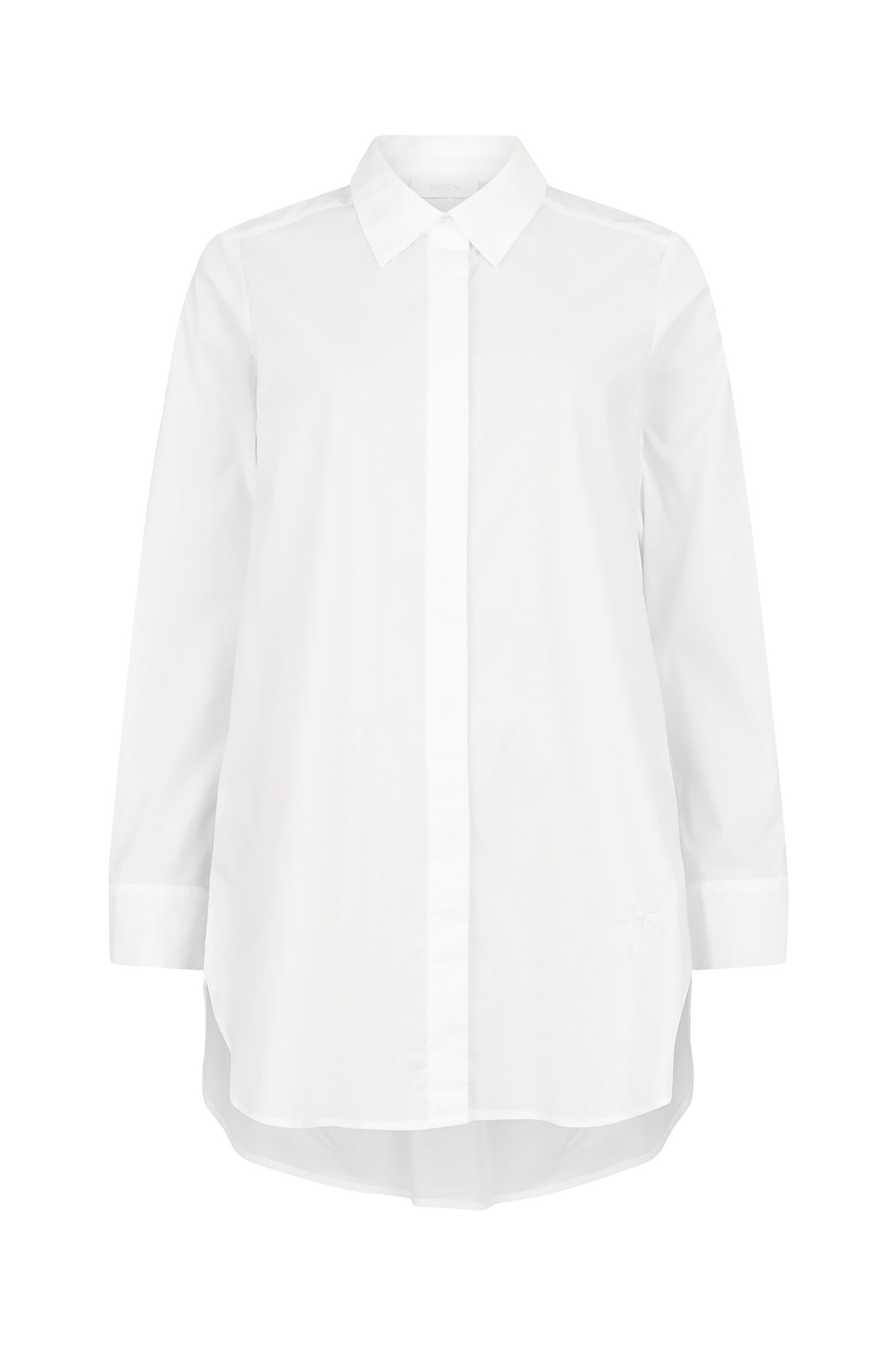 Noen Cotton Rich Relaxed Shirt Cream 11