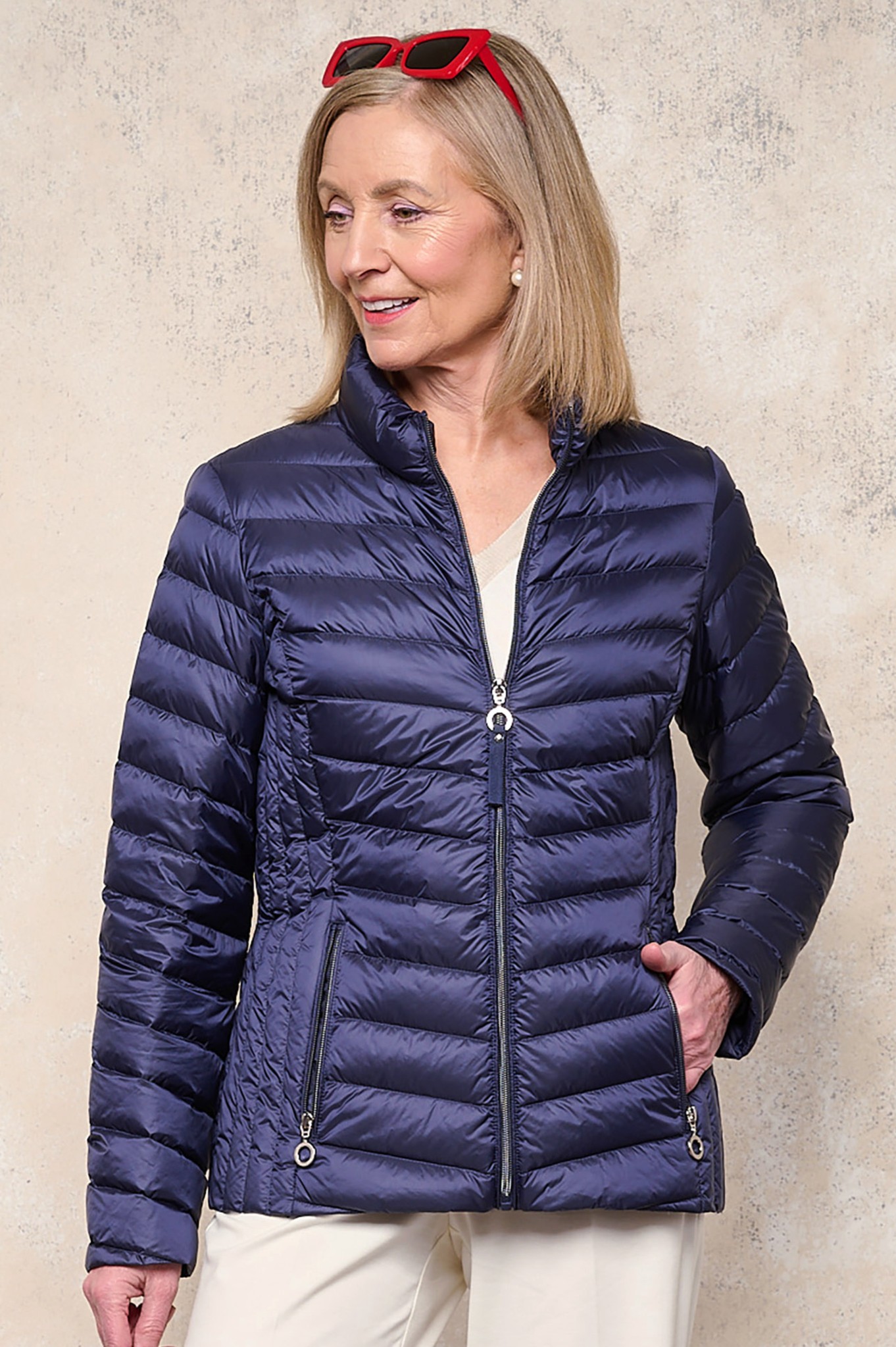 Frandsen Jensine Down Jacket Navy 69