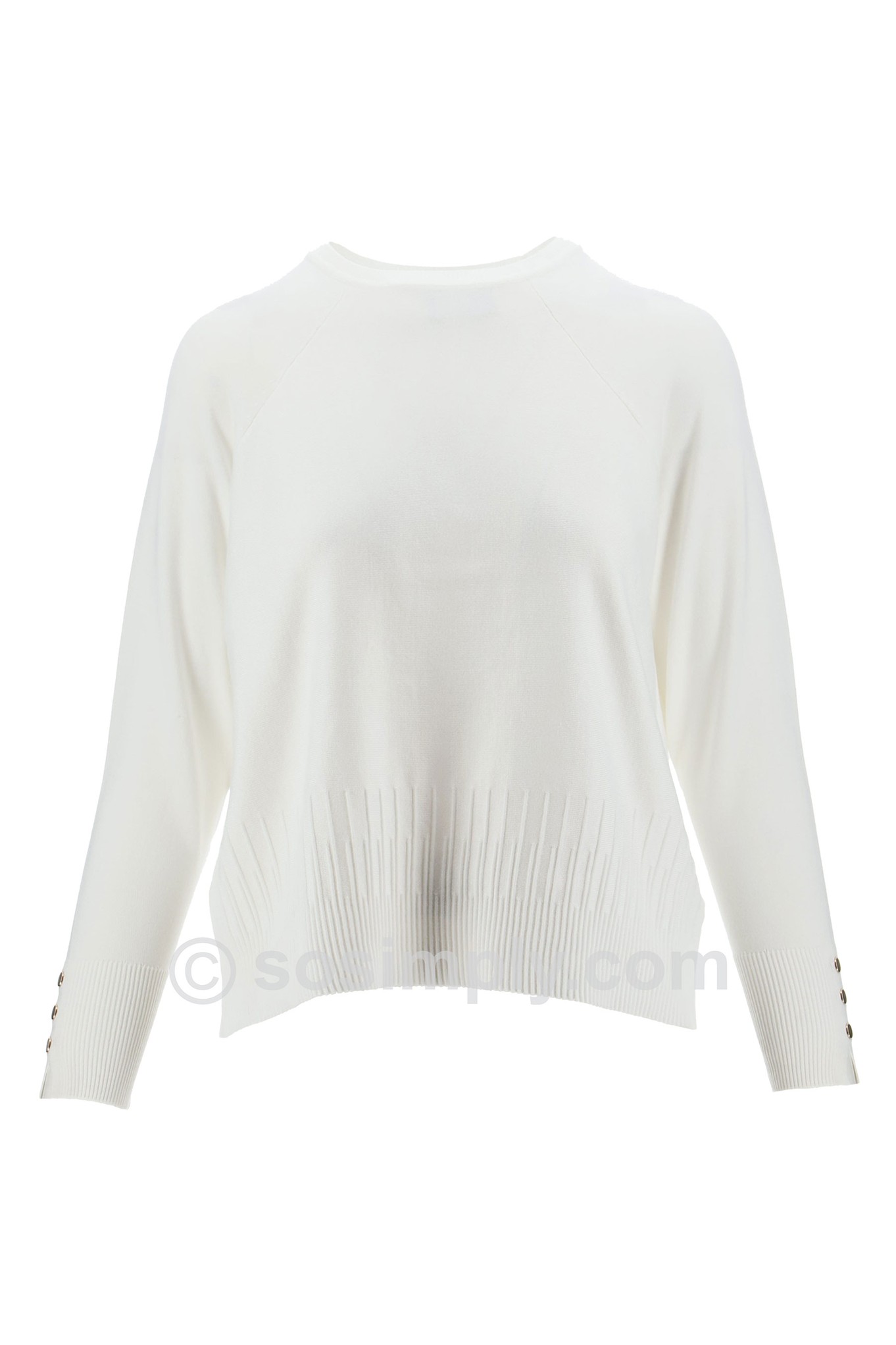 Sunday Divini Crew Neck Jumper Off White 11