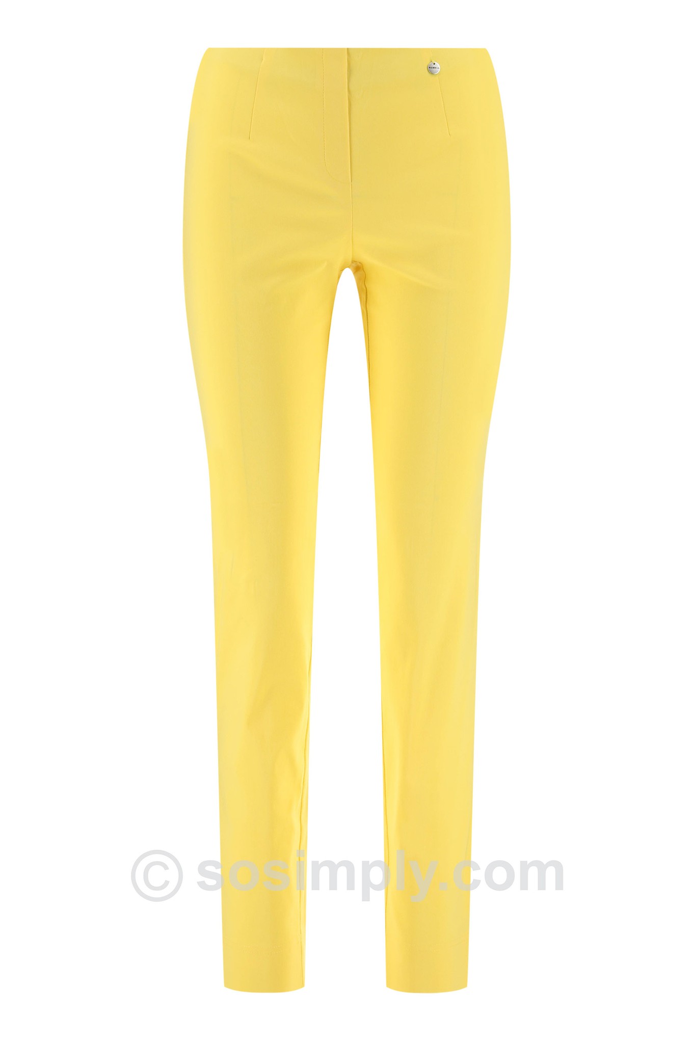 Robell Marie Full Length Trouser Buttercup 212