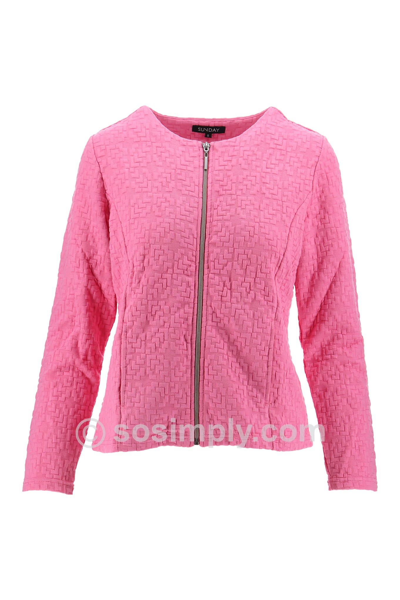 Sunday Mindi Jacket Flamingo Pink 550