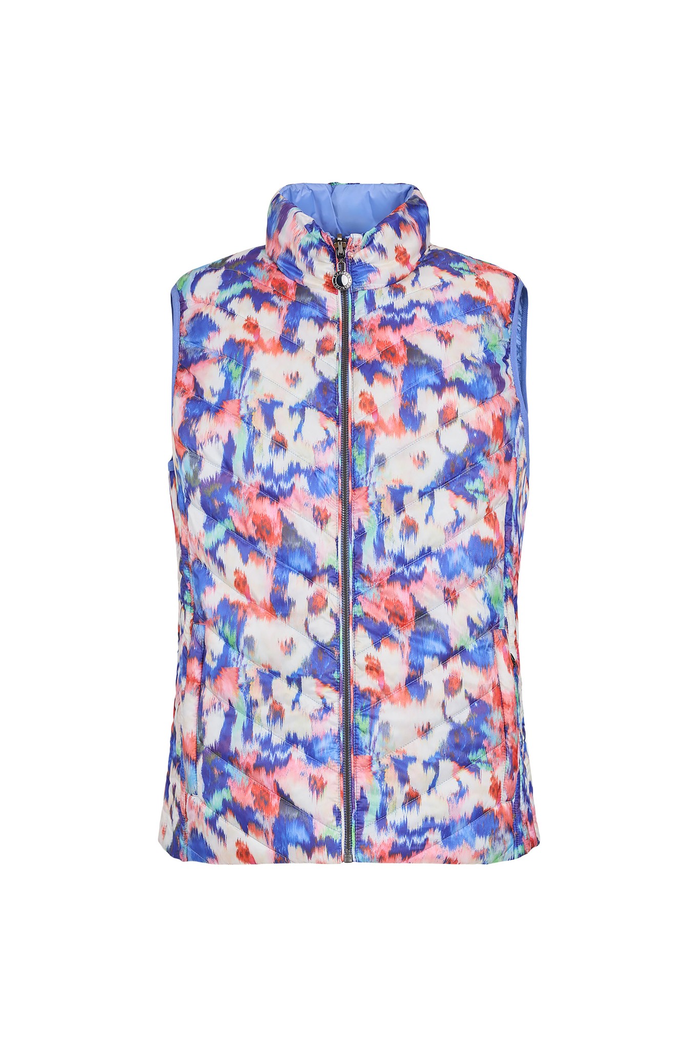 Frandsen Ella Reversible Gilet Sky / Multi 1265