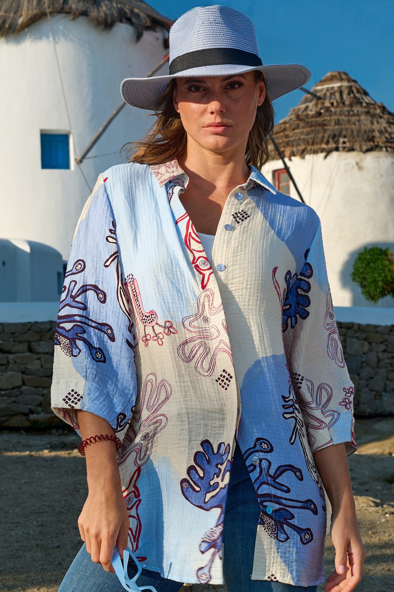 Noen Coral Breeze Shirt Blue 61