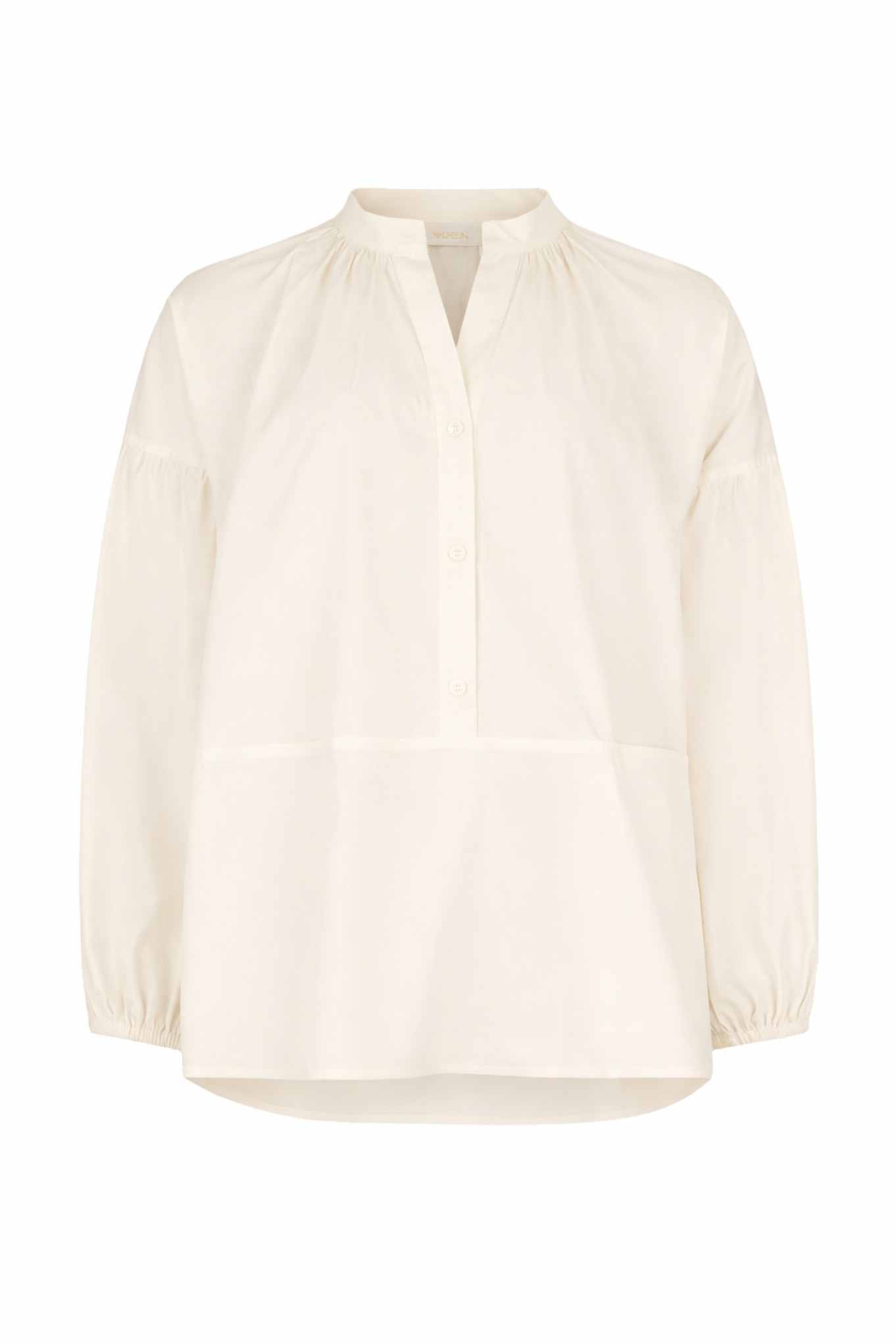 Noen Cotton Boxy Pocket Top Cream 11