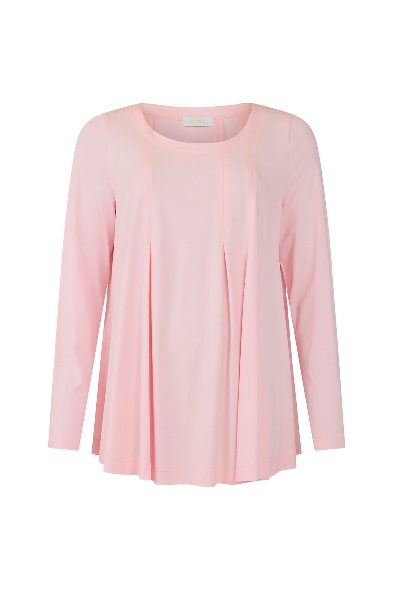 Noen Jersey Pleated Oversized Top Soft Pink 51