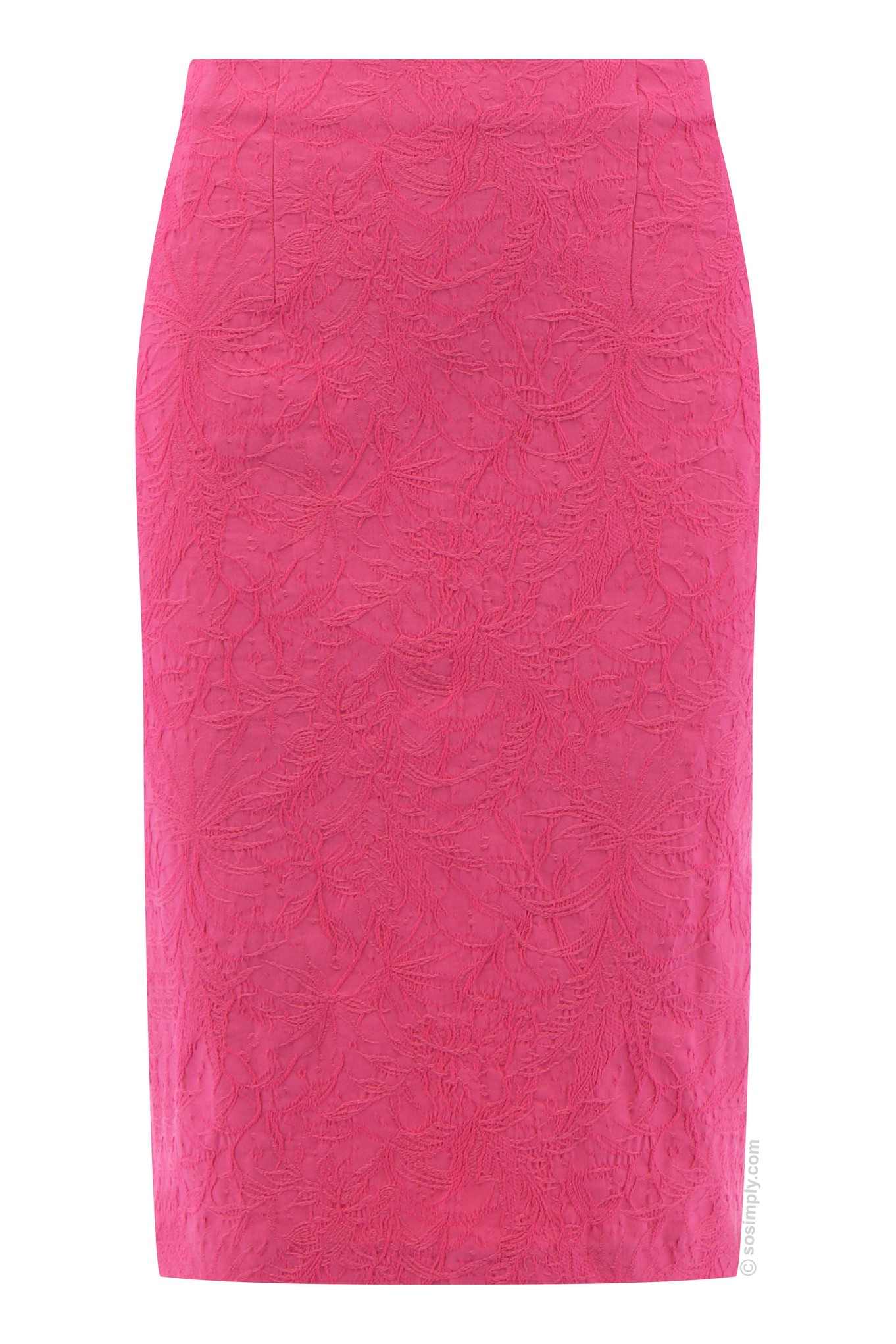 Robell Christy Jacquard Skirt Pink 431