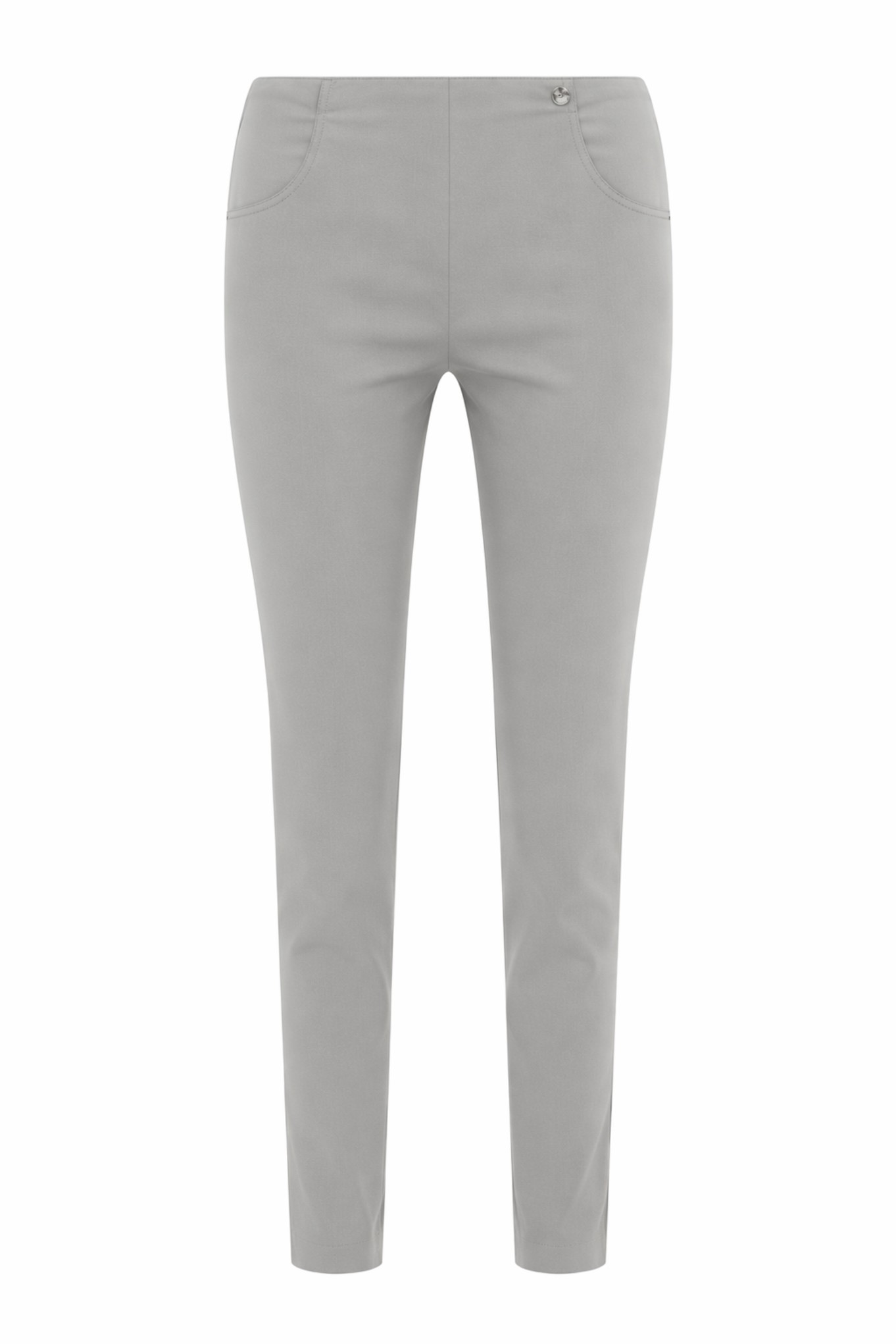 Robell Bella 09P Ankle Grazer Trouser Light Grey 920