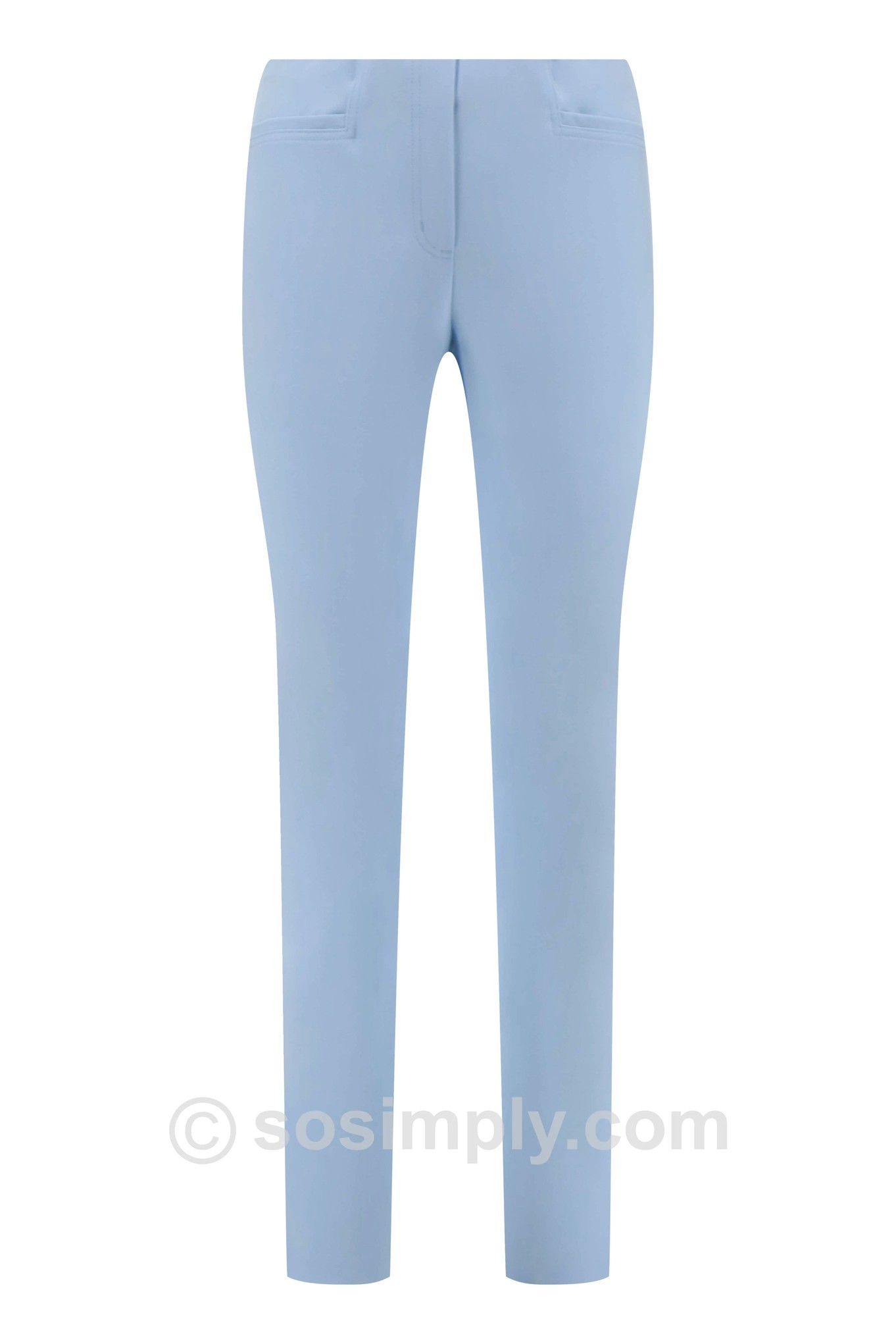 Robell Jacklyn Trousers Light Blue 611