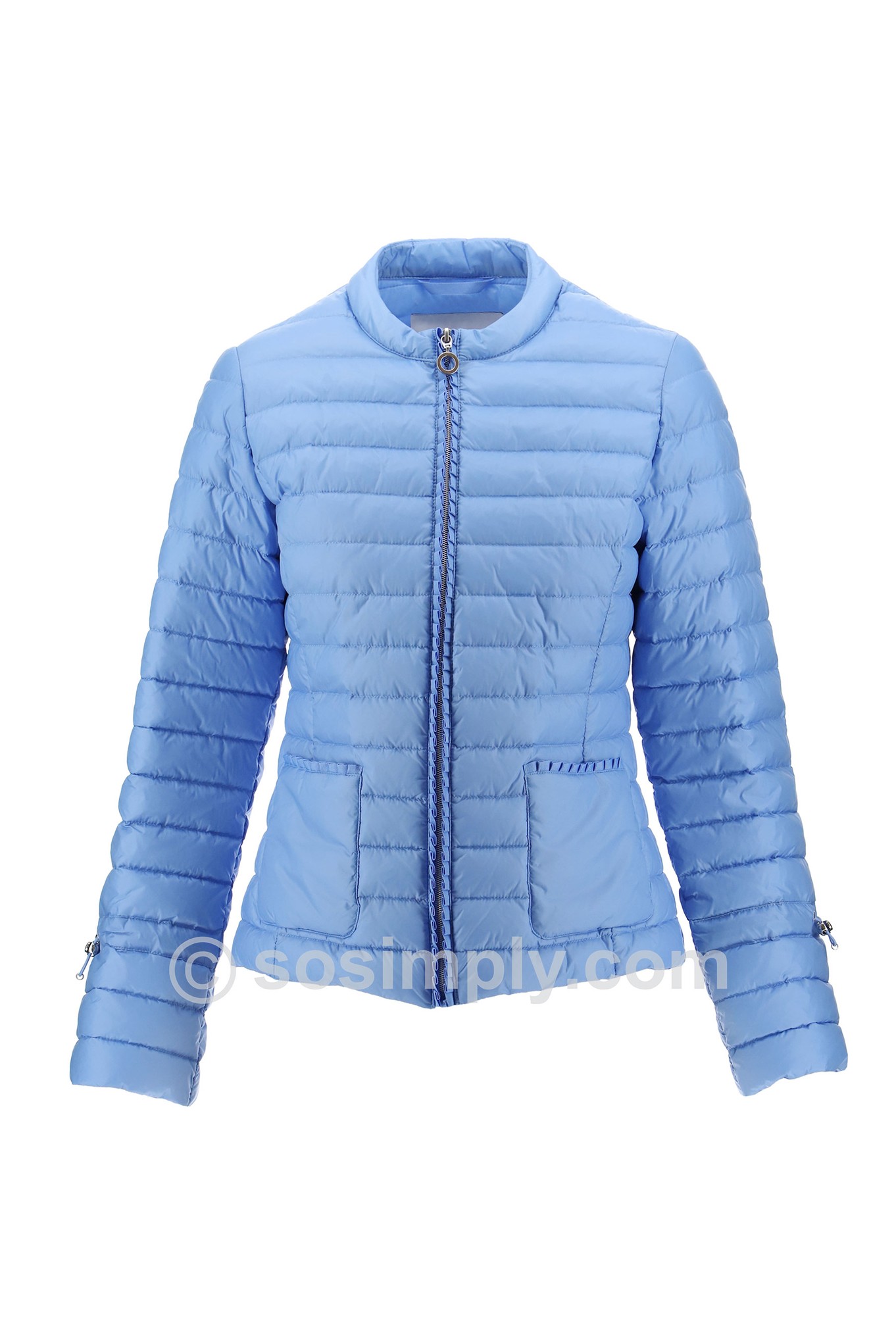 Frandsen Felina Padded Jacket Misty Blue 651