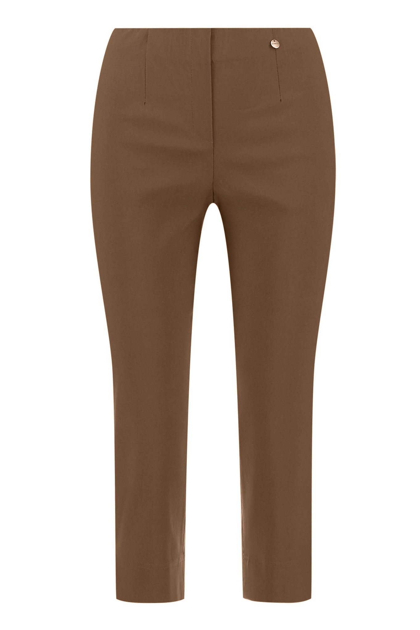 Robell Marie 07 Crop Trouser Mocha 173