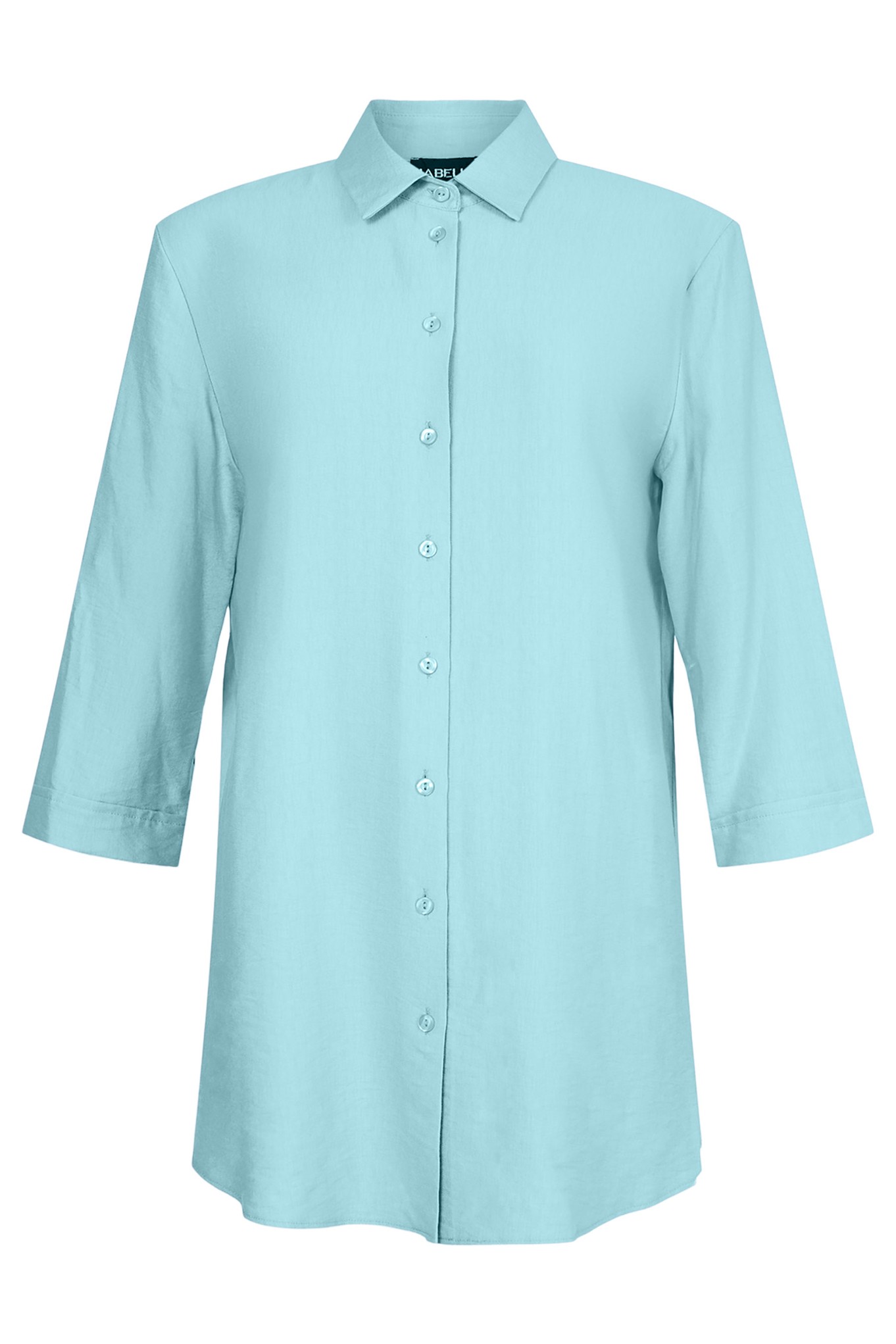 Habella Mayara Shirt Light Topaz Blue 75