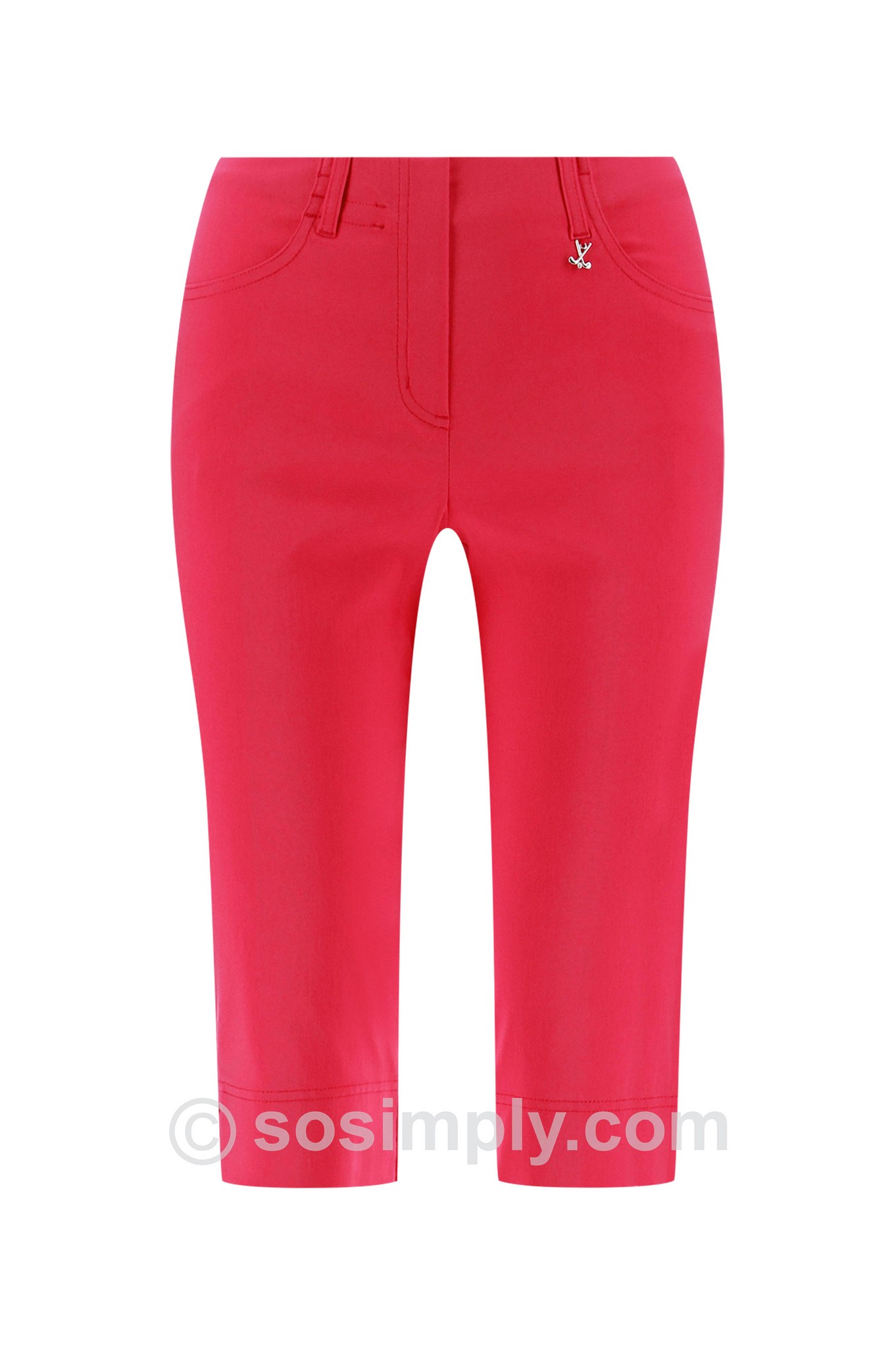 Robell Lexi 05 Golfing Shorts Raspberry Red 462