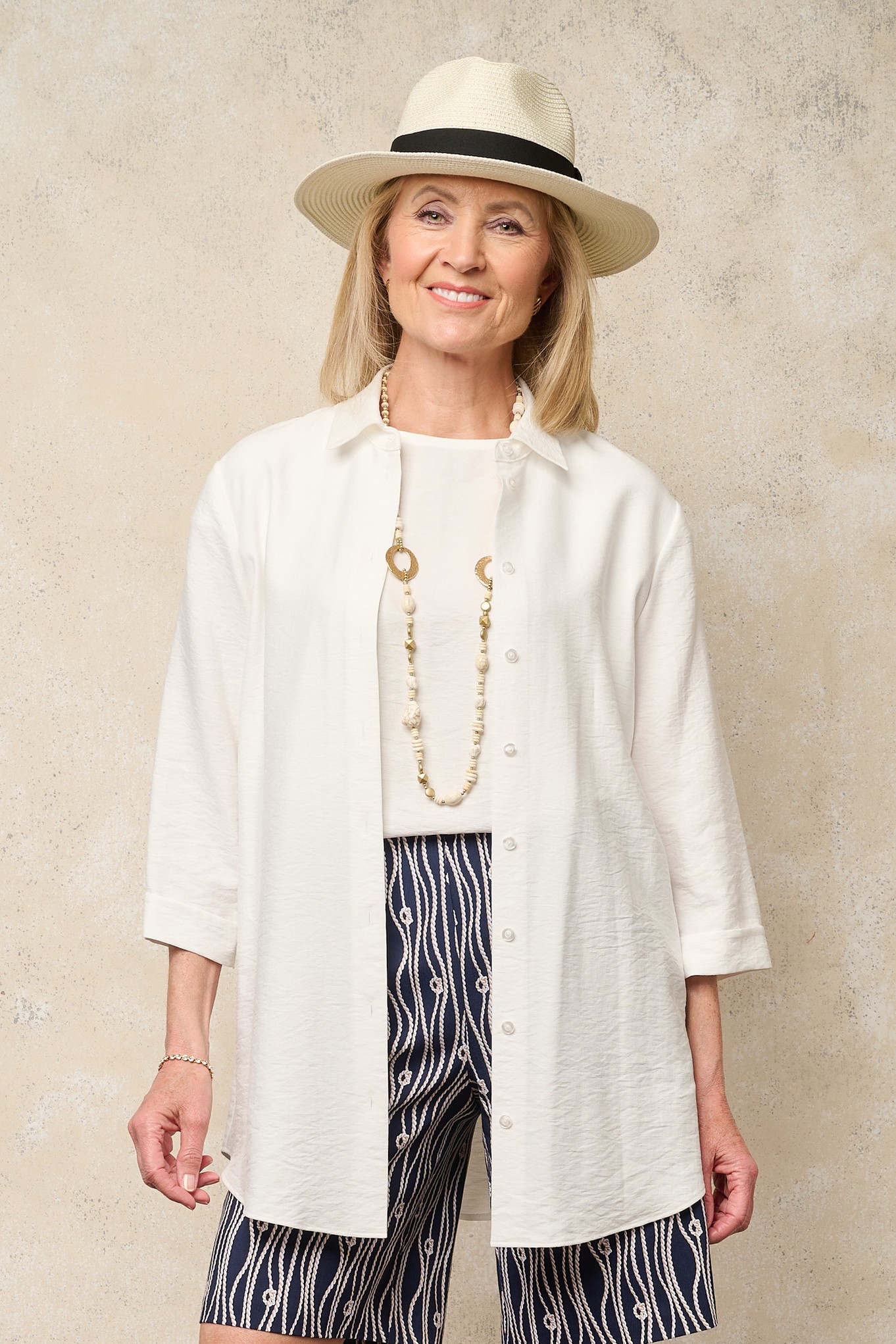 Habella Mayara Shirt Cream 11