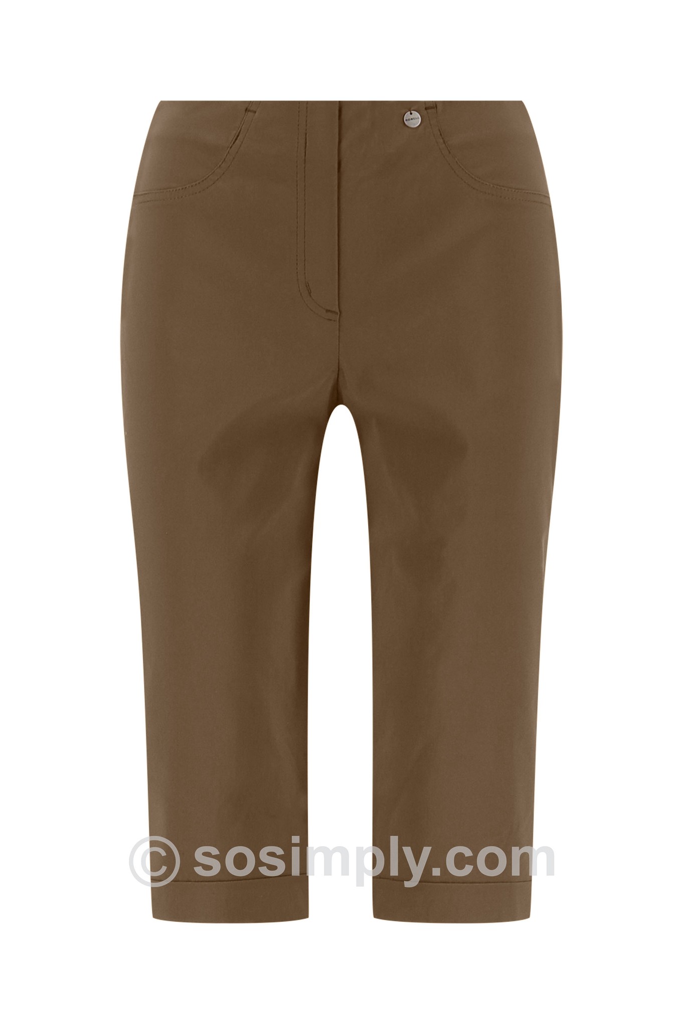 Robell Bella 05 Shorts Mocha 173