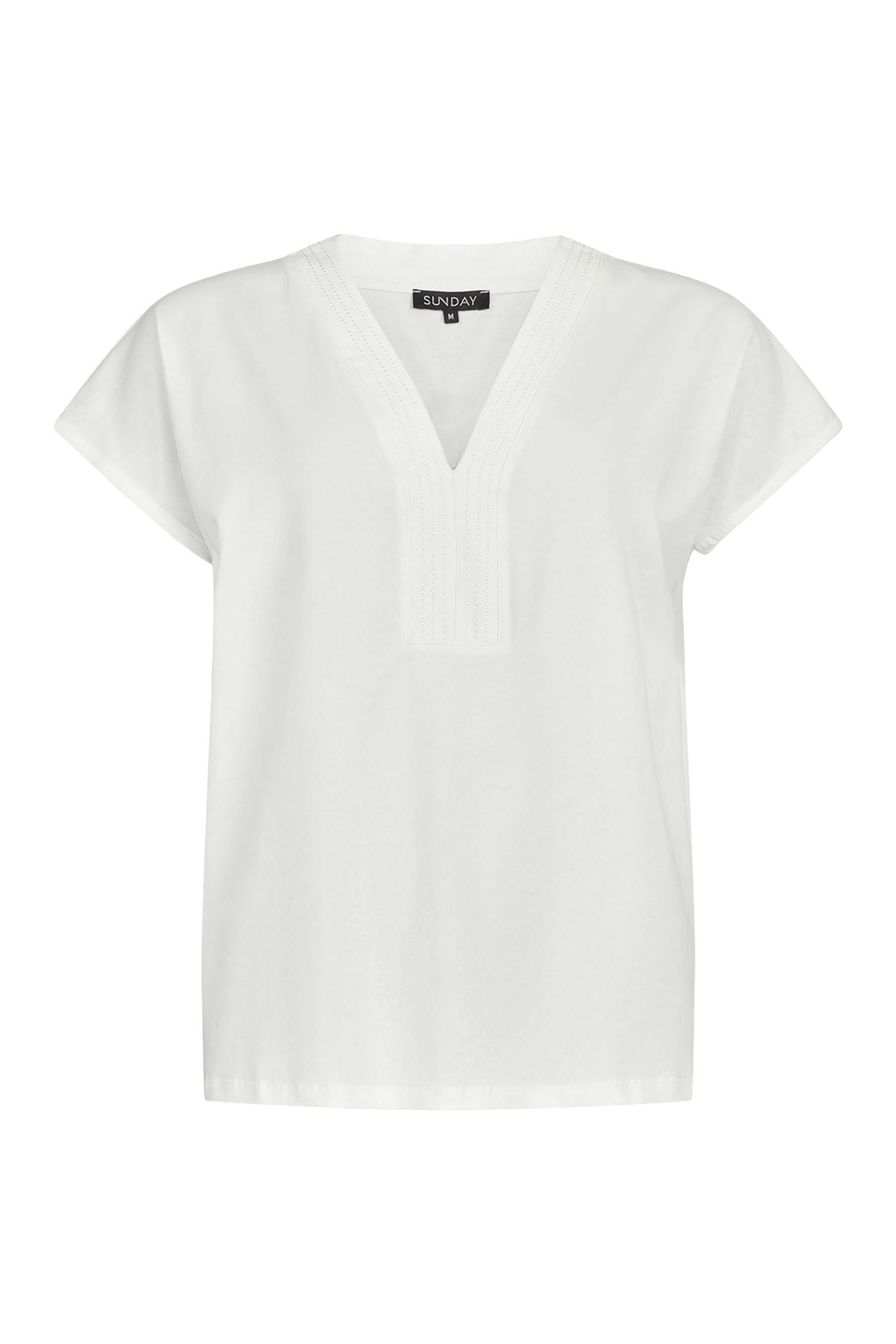 Sunday Solene Top Off White 11