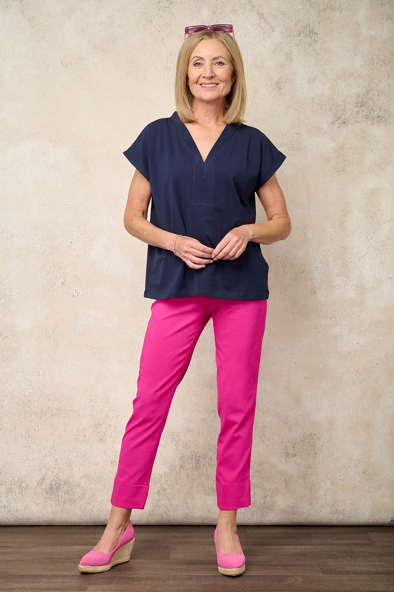 Robell Bella 09 Ankle Grazer Cabaret Pink 433