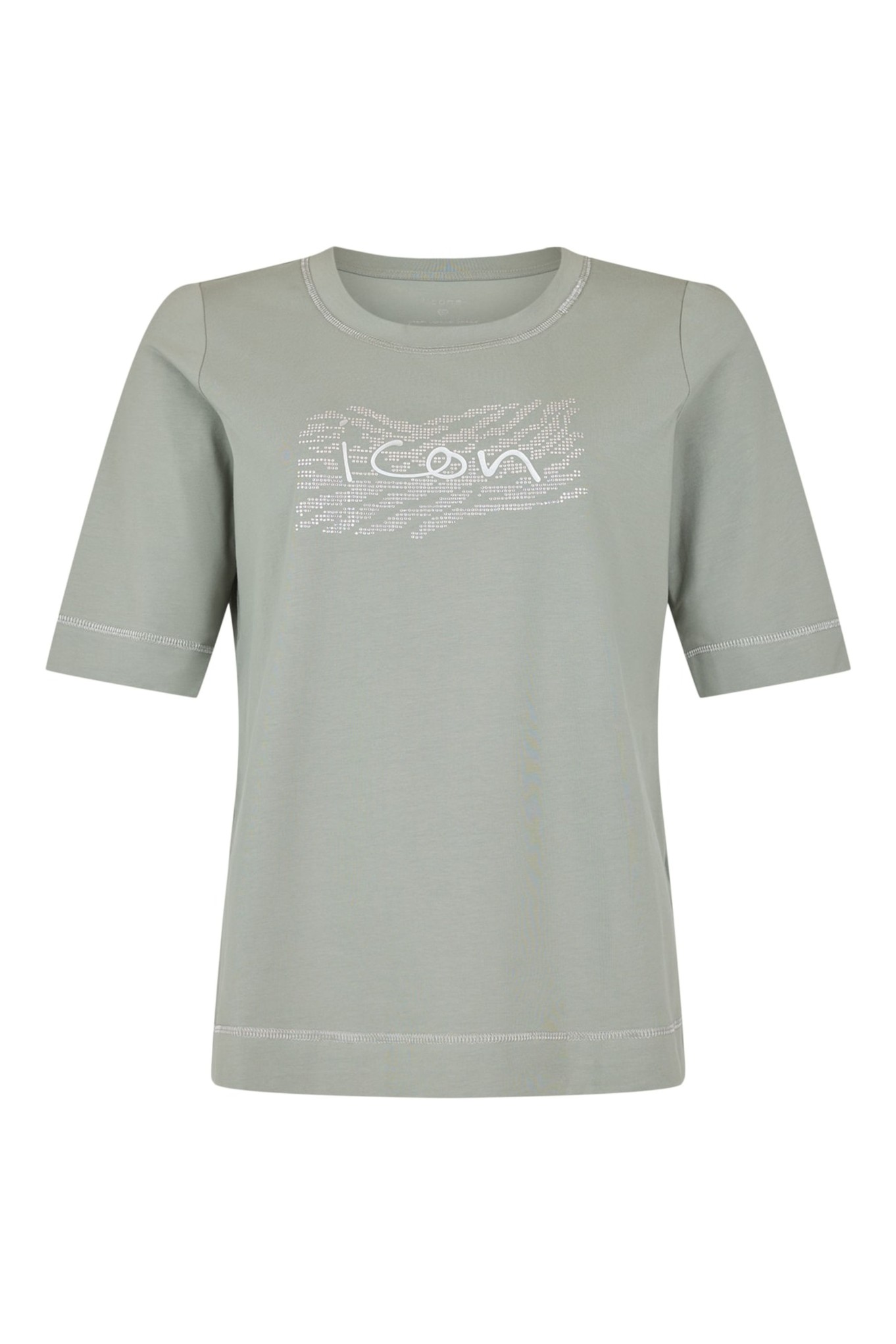 I'cona Icon Jersey T-Shirt Sage 94