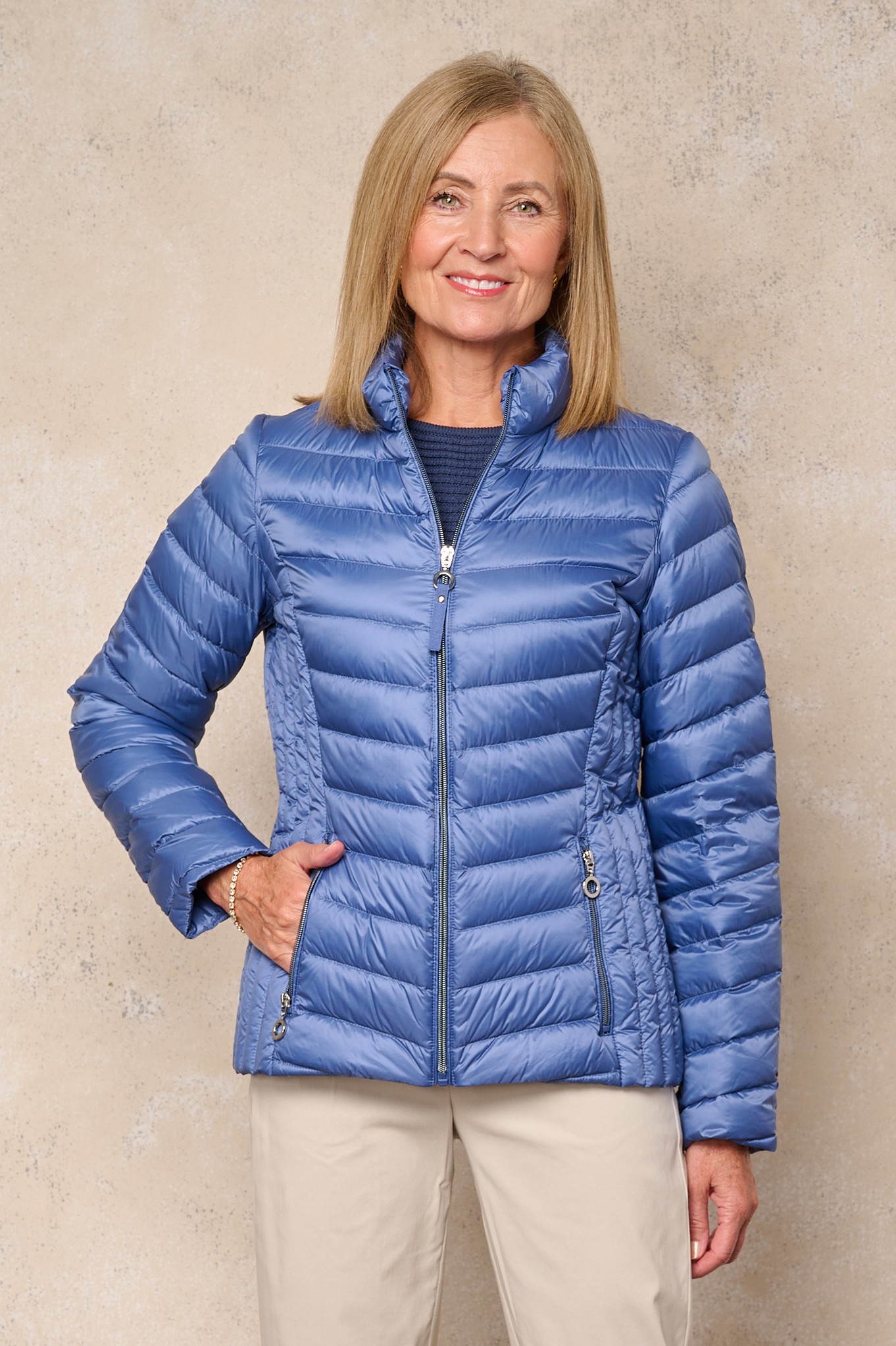 Frandsen Jensine Down Jacket Coastal Blue 63