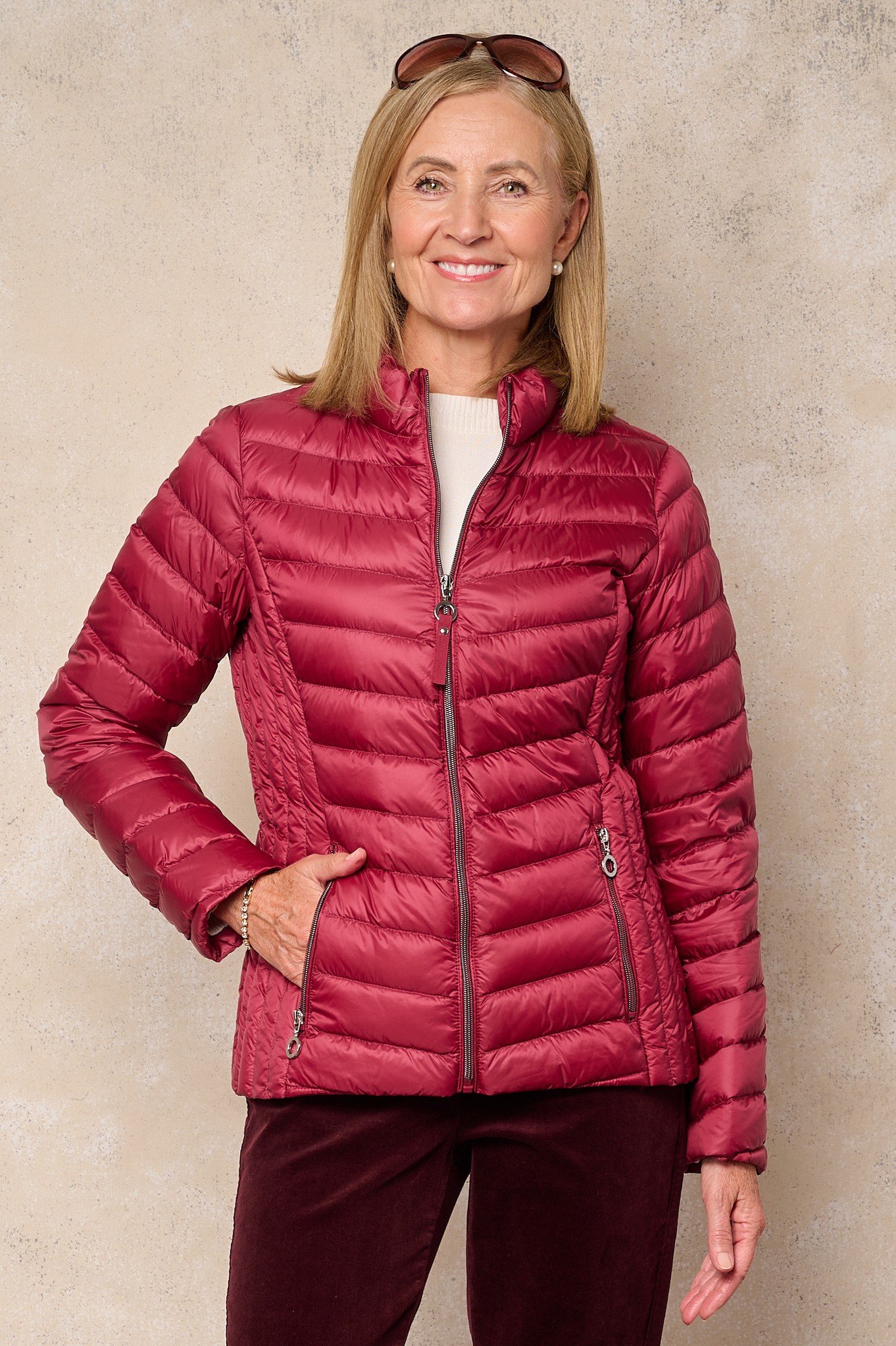 Frandsen Jensine Down Jacket Persian Red 482